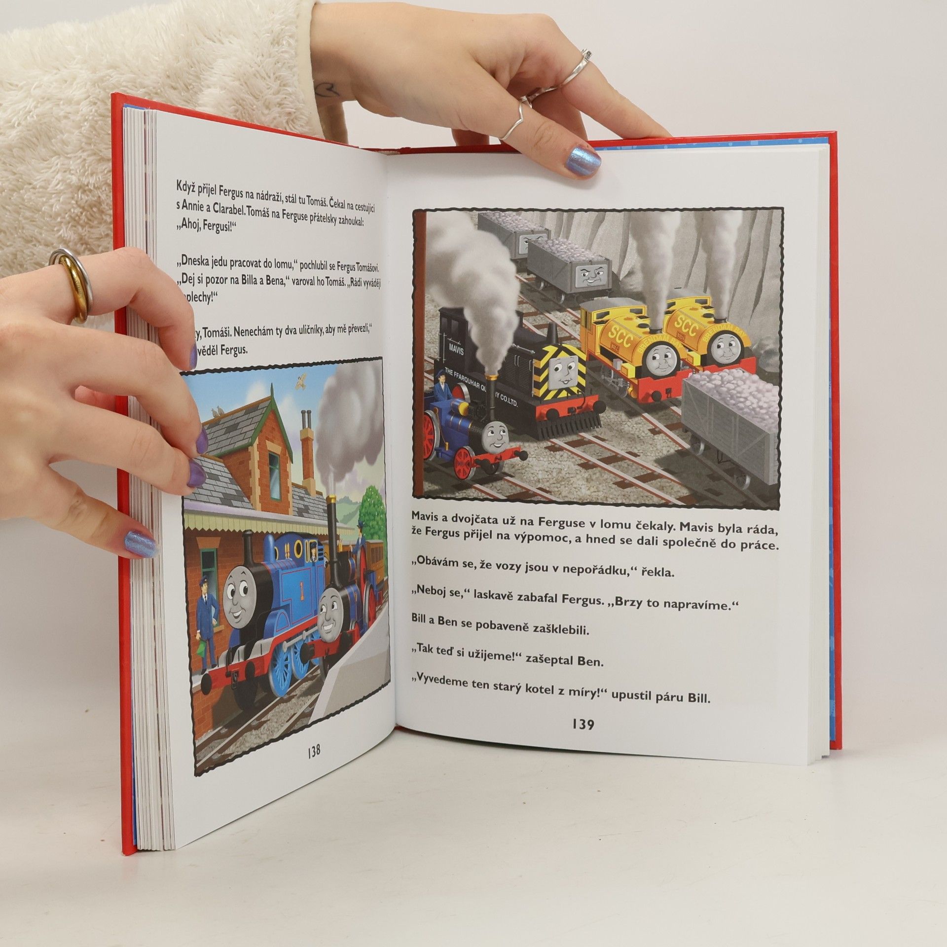 W. Awdry Velká kniha o mašince Tomášovi