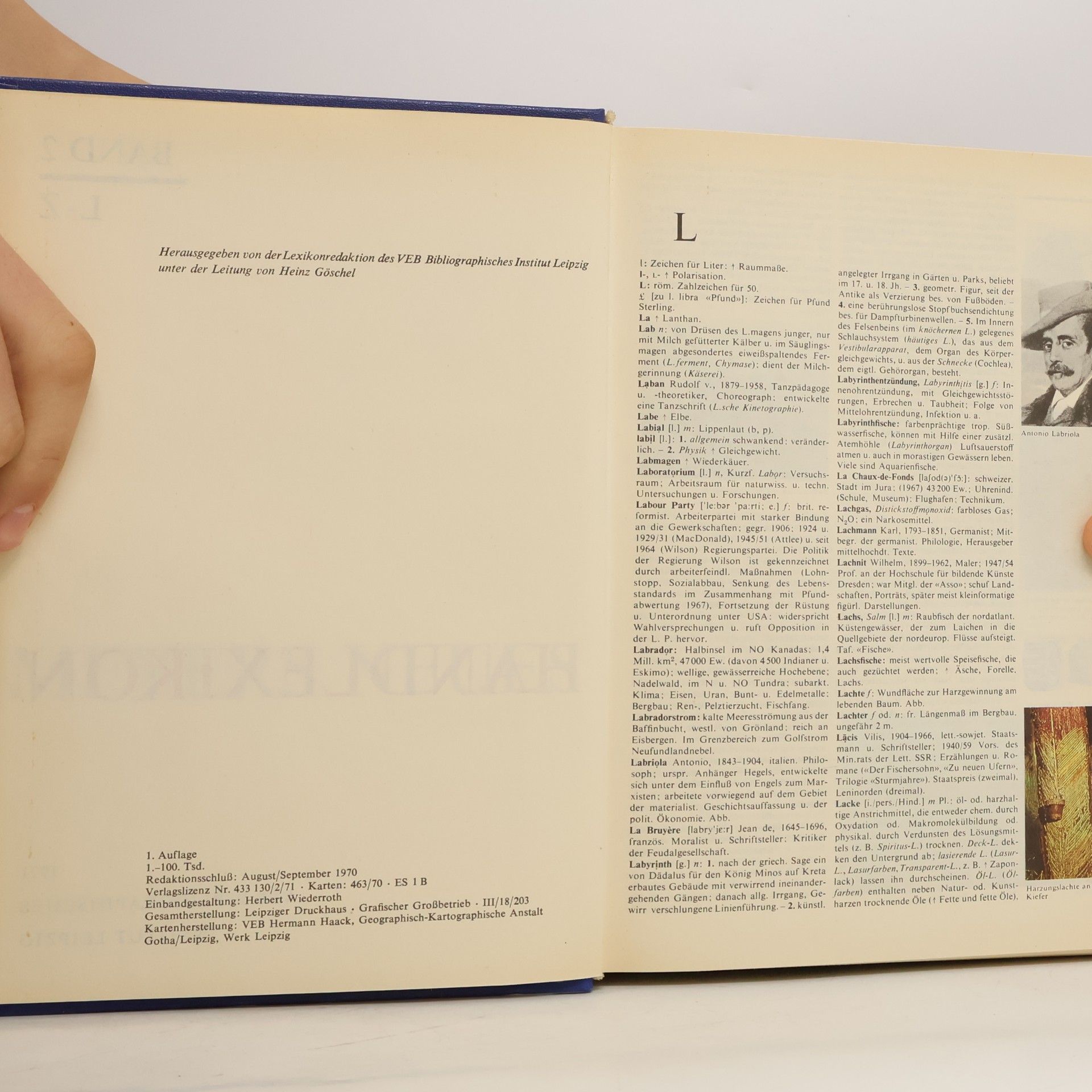Various authors Meyers Neues Handlexikon L-Z