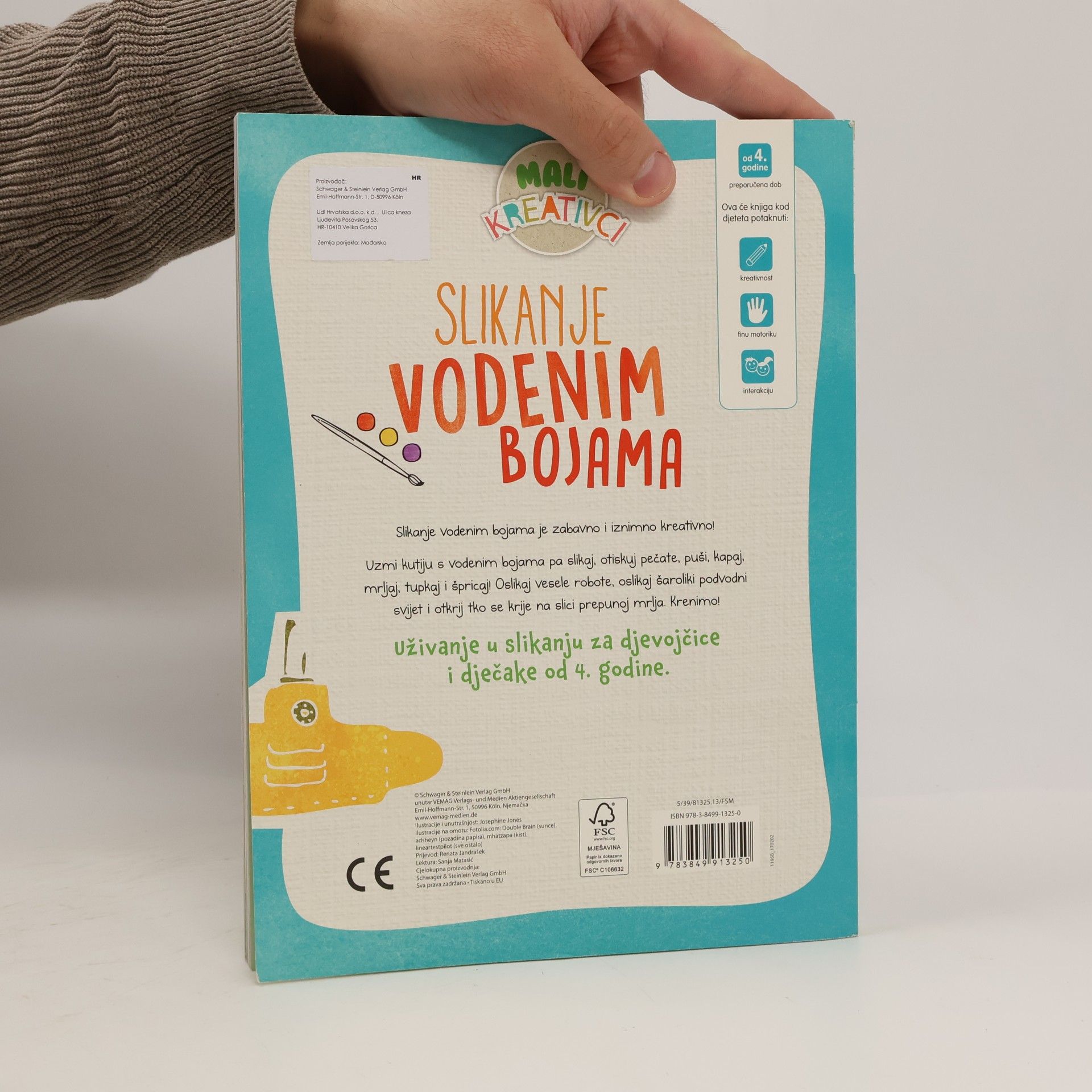 Josephine Jones Slikanje vodenim bojama
