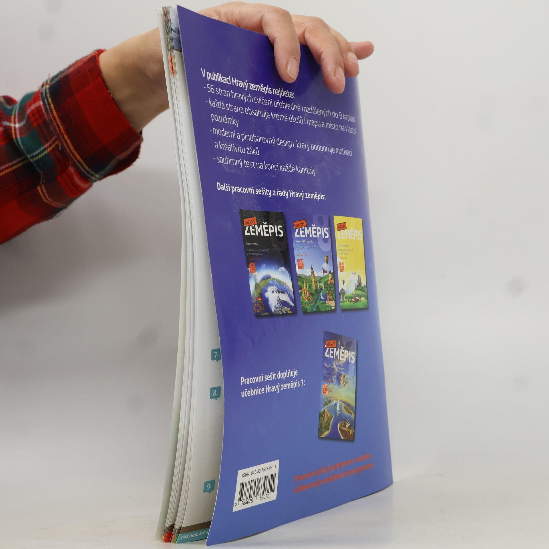 Various authors Hravý zeměpis pro 7. ročník pracovní sešit + učebnice