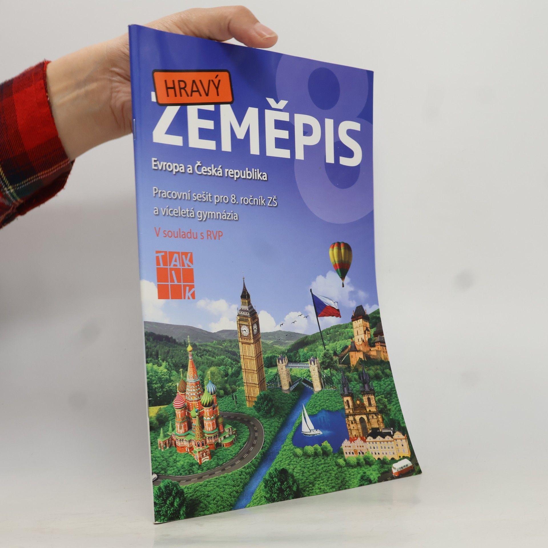 Hravý zeměpis: Evropa a Česká republika: pracovní sešit pro 8. ročník ZŠ a víceletá gymnázia