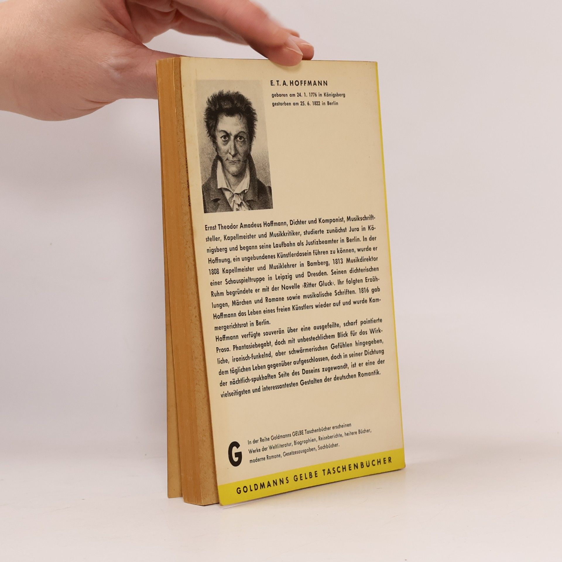 Ernst T. A. Hoffmann Spukgeschichten und Märchen