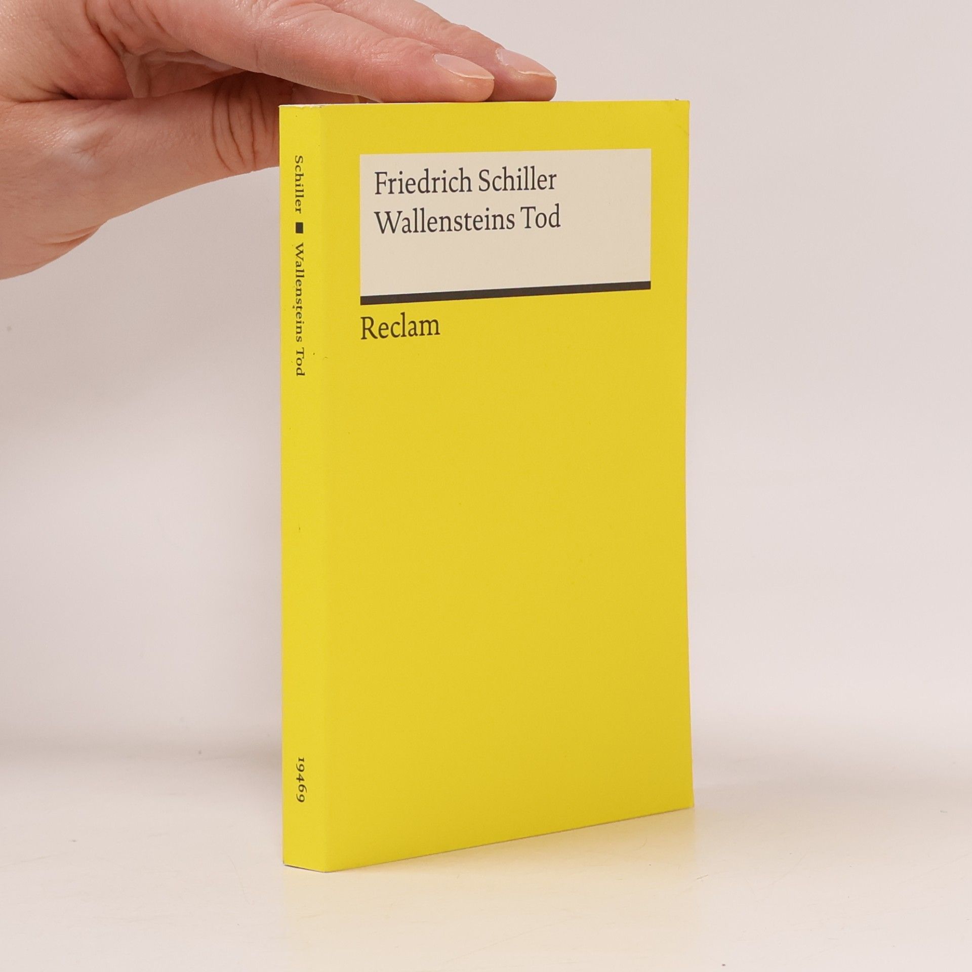 Friedrich Schiller Wallensteins Tod