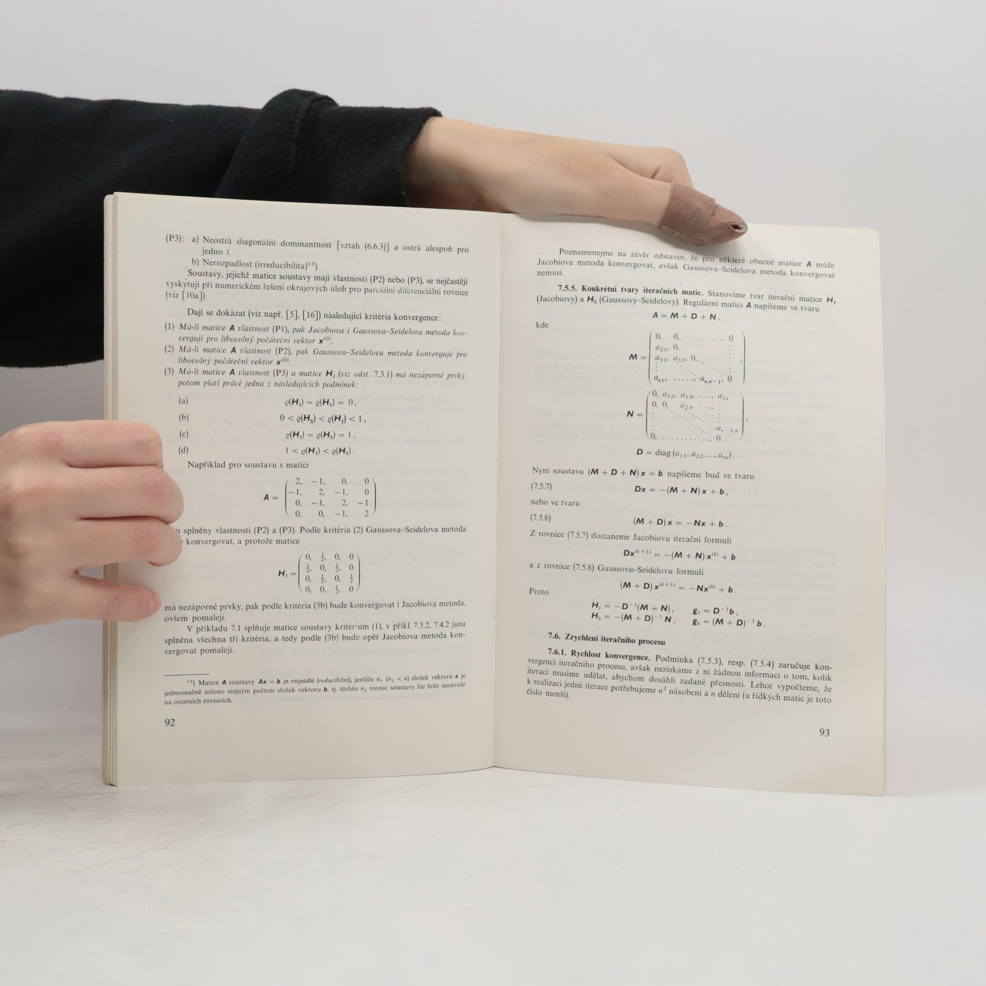 Stanislav Míka Matematika pro vysoké školy technické. Numerické metody algebry