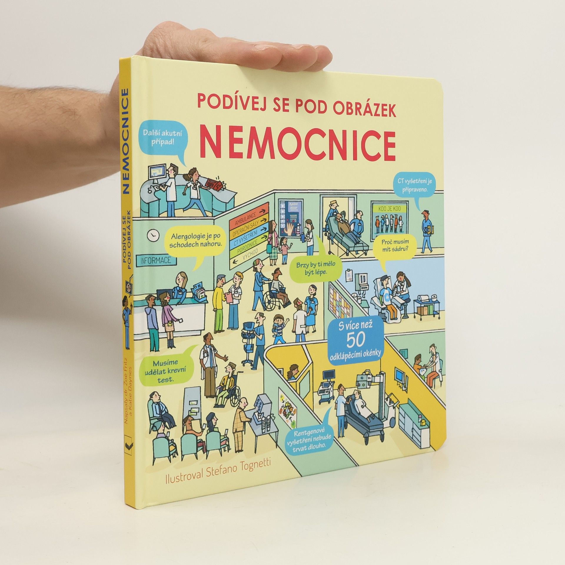 Katie Daynes Nemocnice - Podívej se pod obrázek