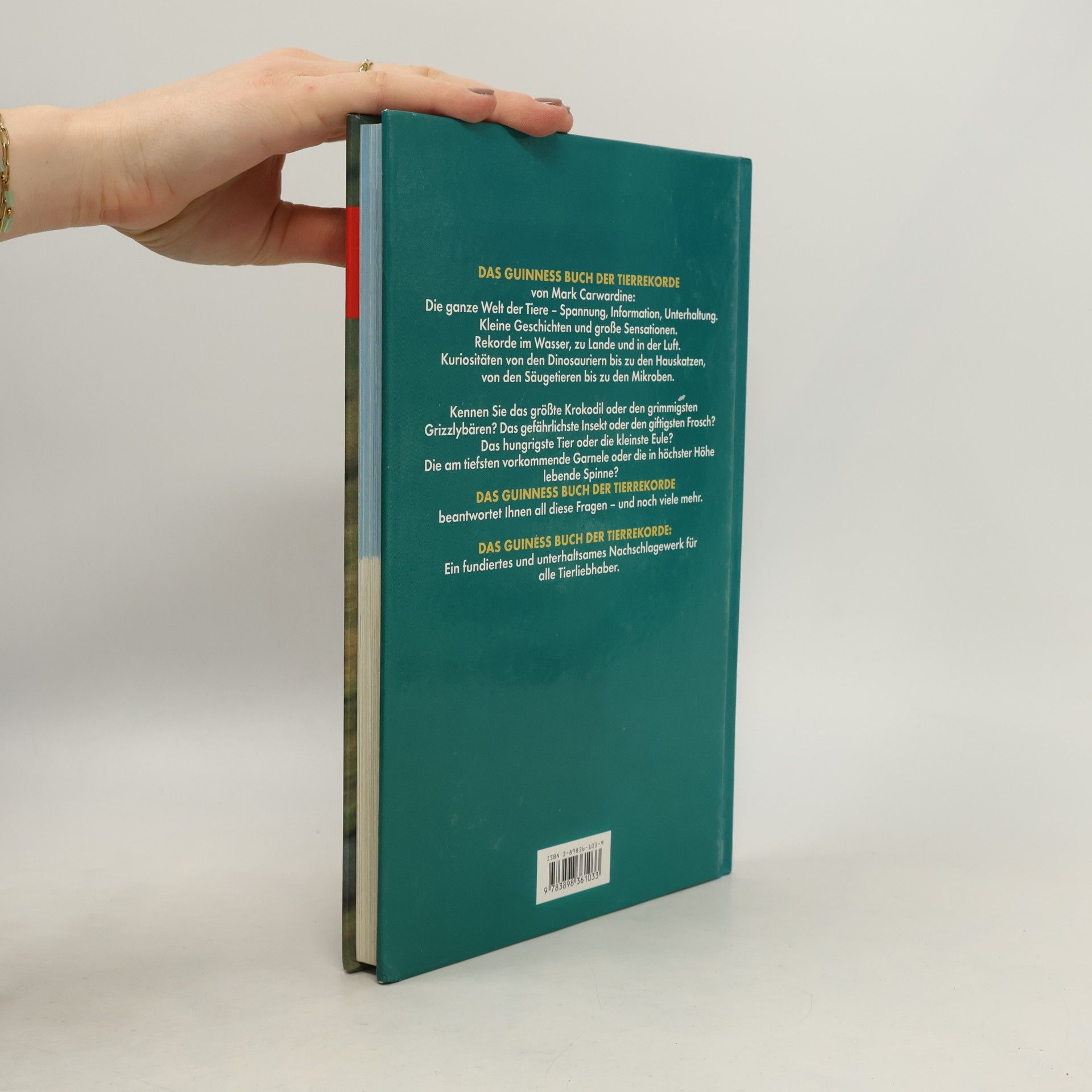 Mark Carwardine Guinness-Buch der Tierrekorde