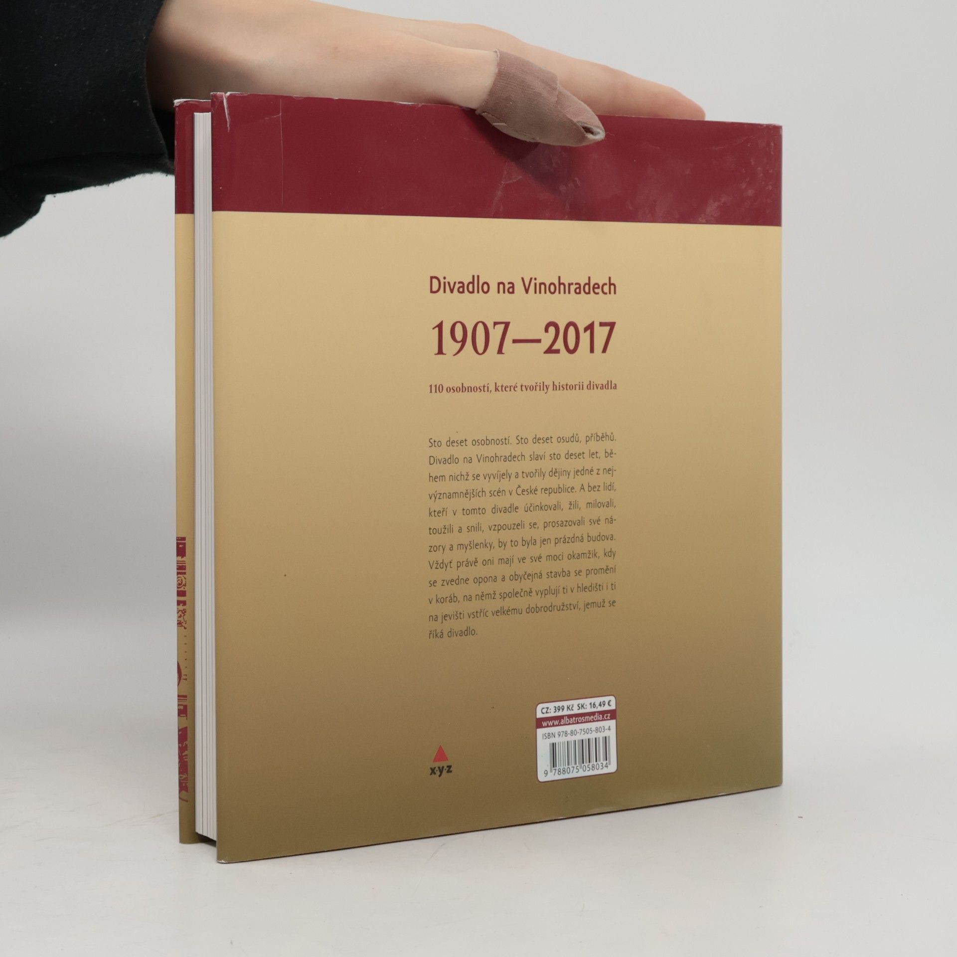 Jiří Žák Divadlo na Vinohradech 1907–2017