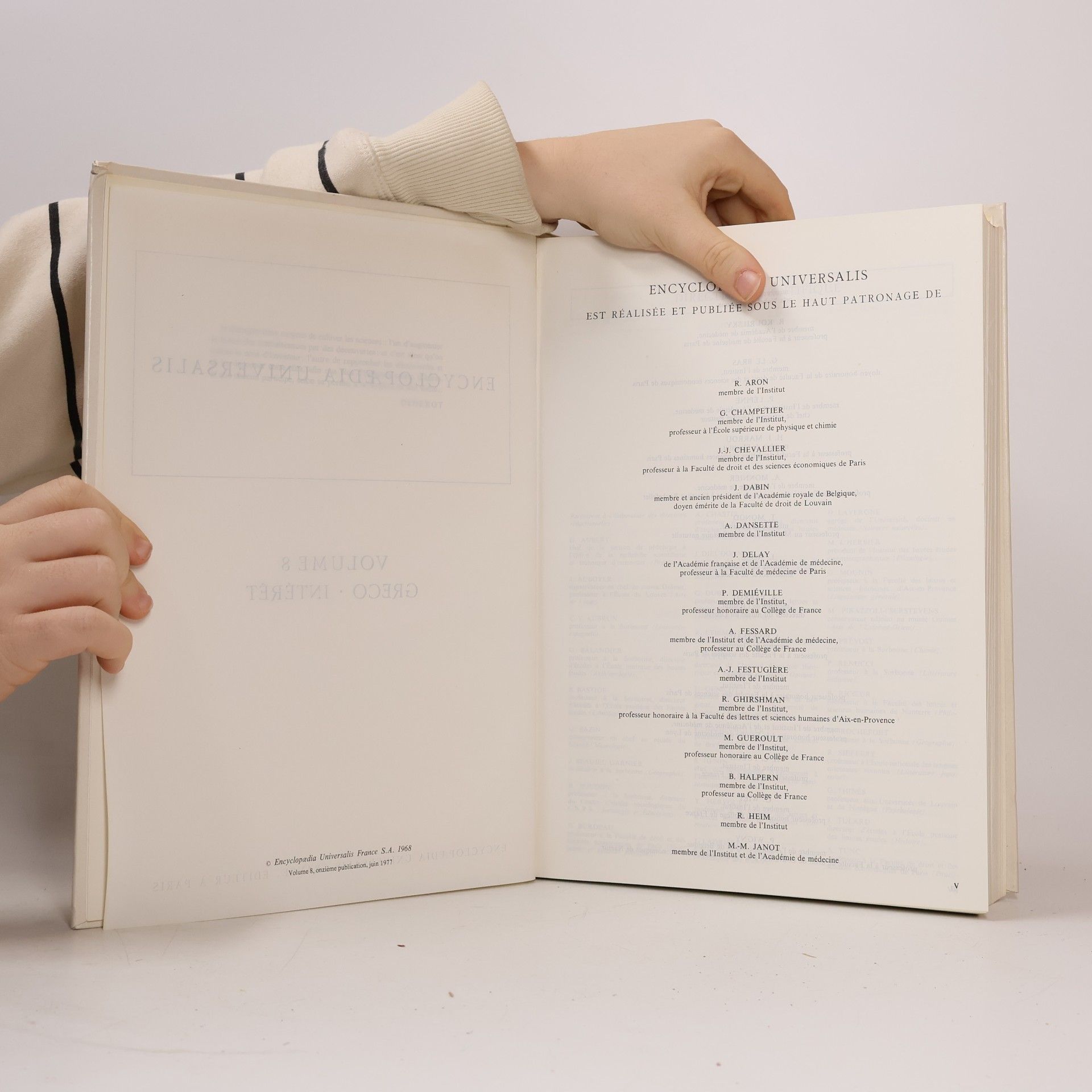 Collectif d'auteurs Encyclopædia universalis 8. Greco - Intérêt