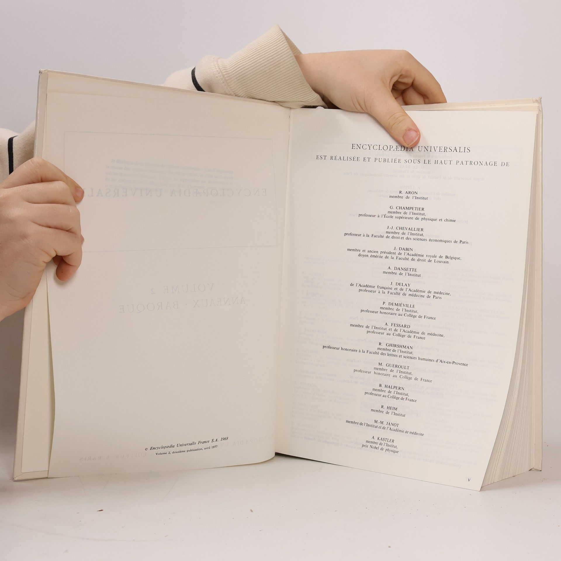 Various authors Encyclopaedia universalis 2. Anneaux-Baroque