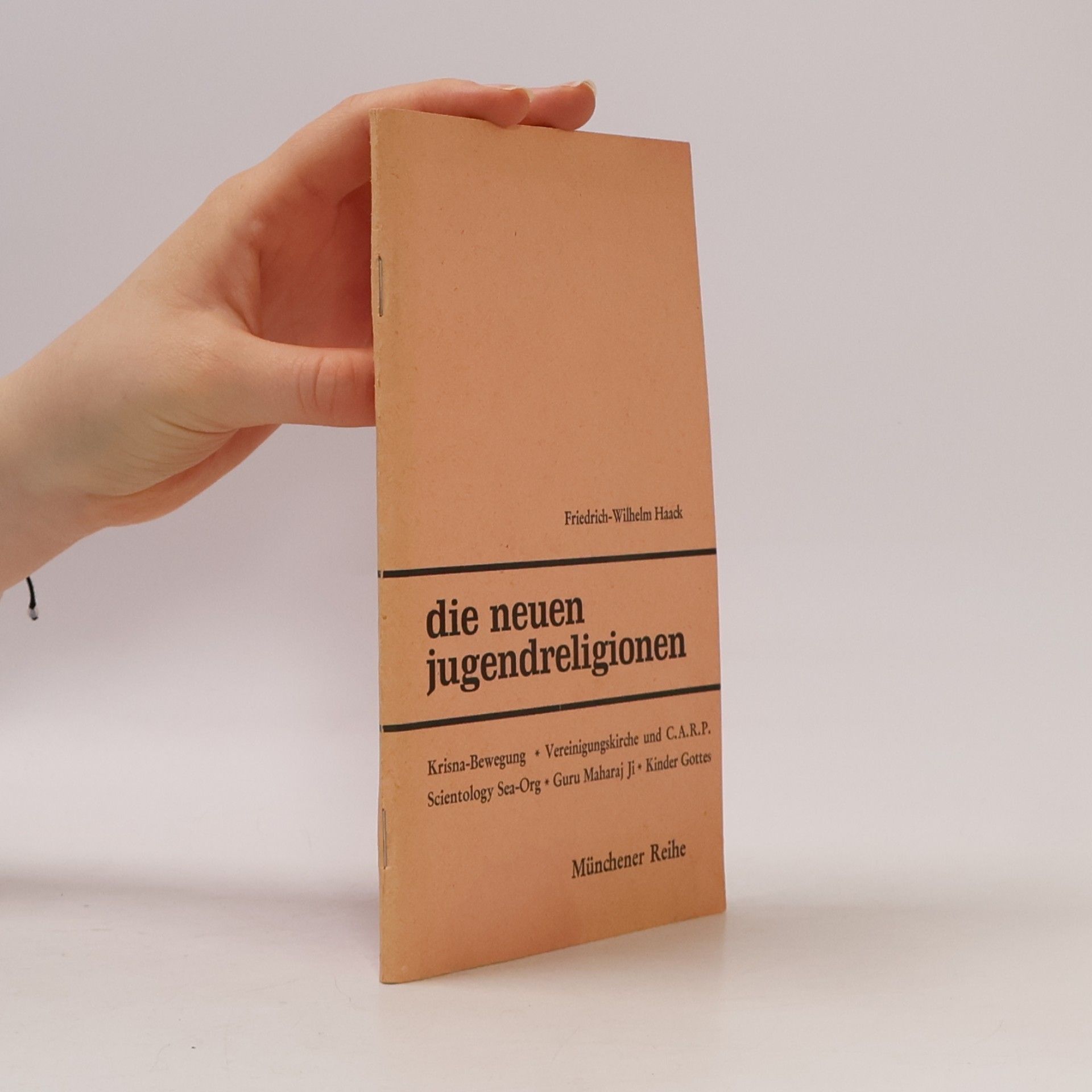 Die neuen Jugendreligionen