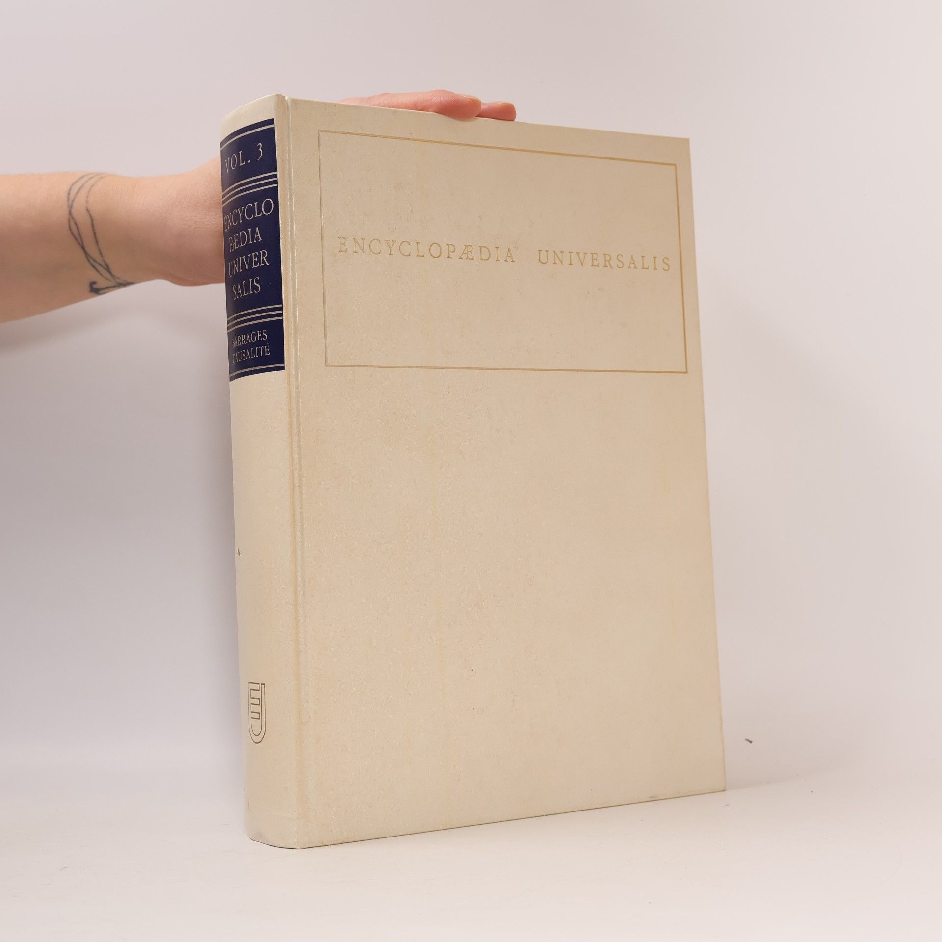 Various authors Encyclopaedia Universalis 3. Barrages - Causalité