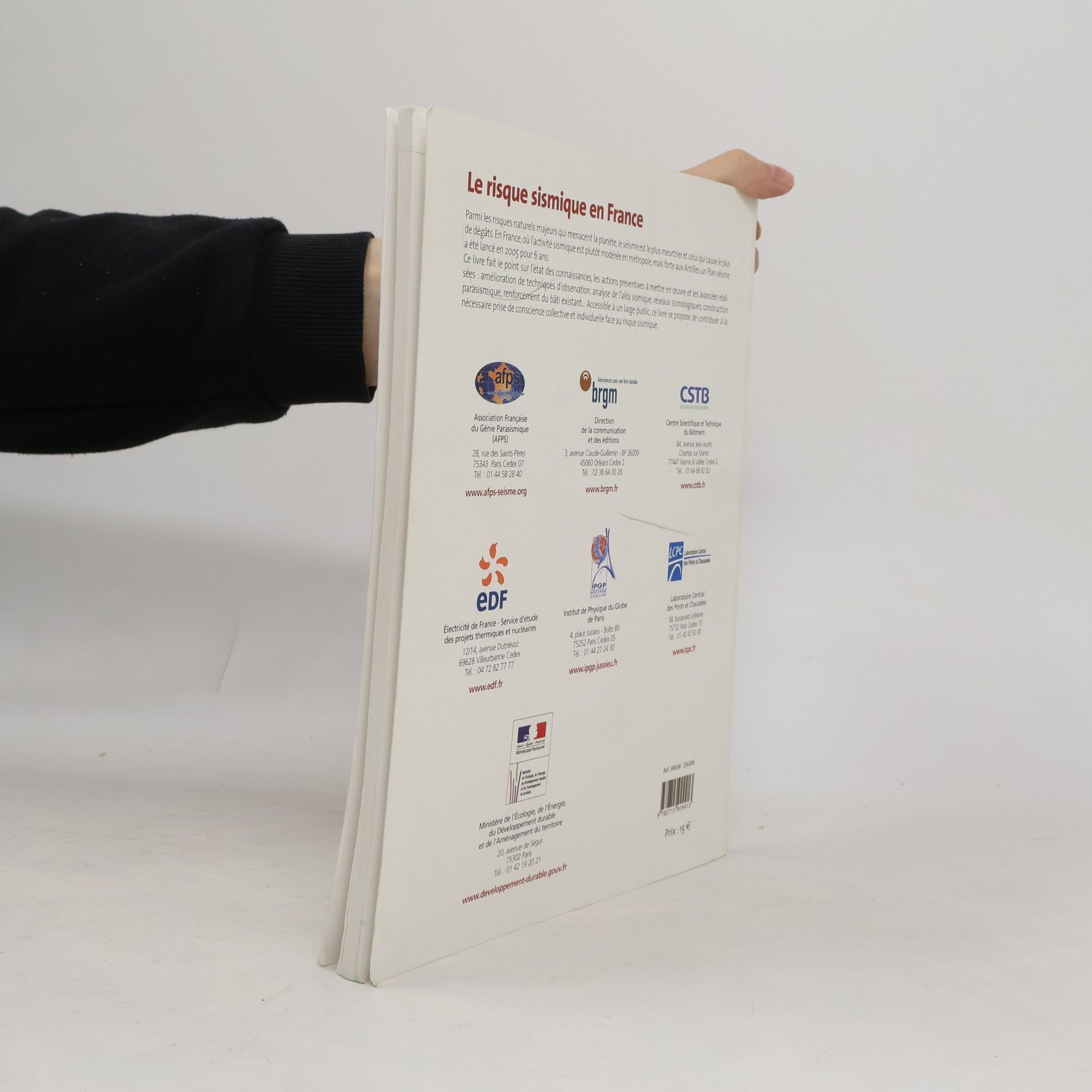 BRGM Les enjeux des Géosciences: Le risque sismique en France
