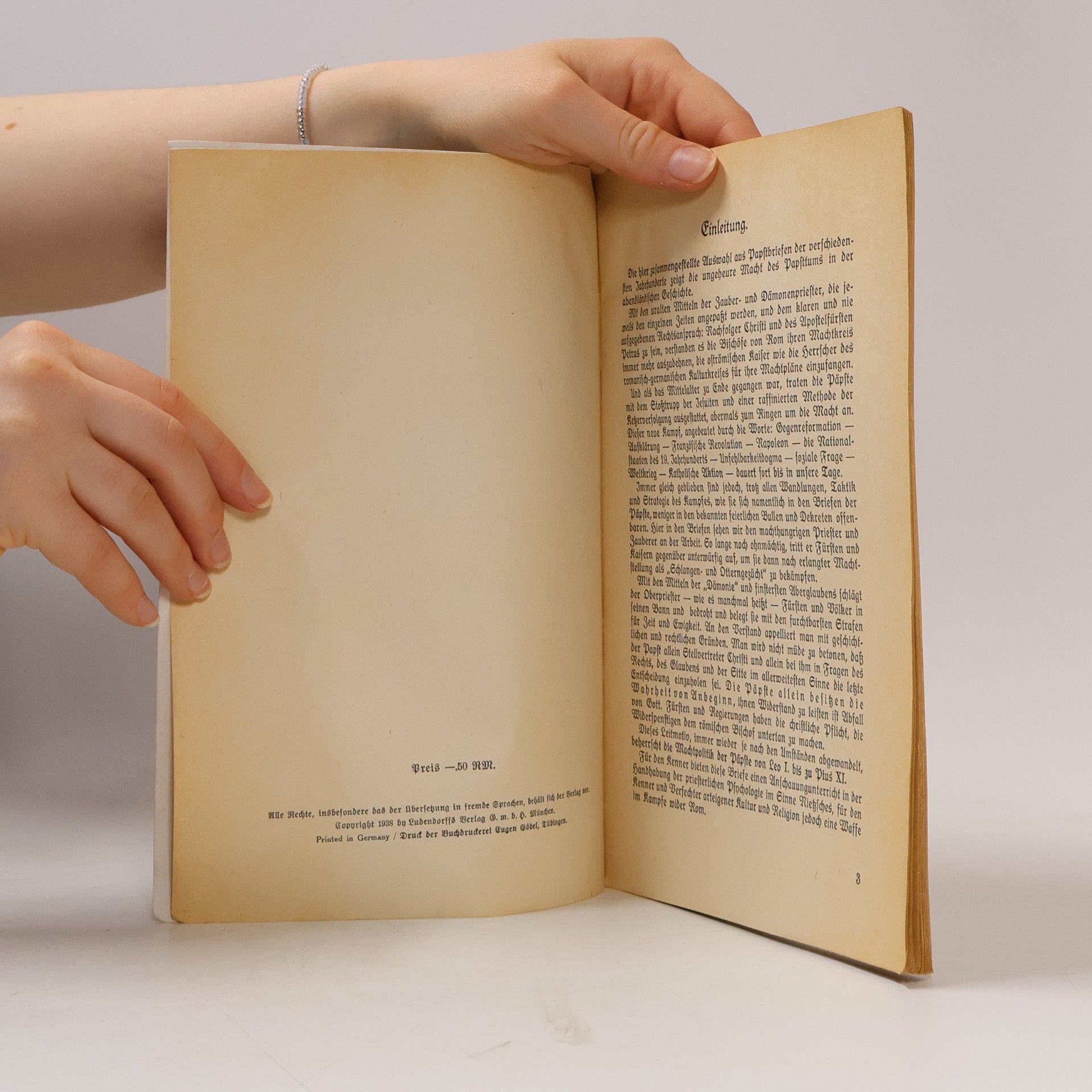 R. Scheu Papst-Briefe