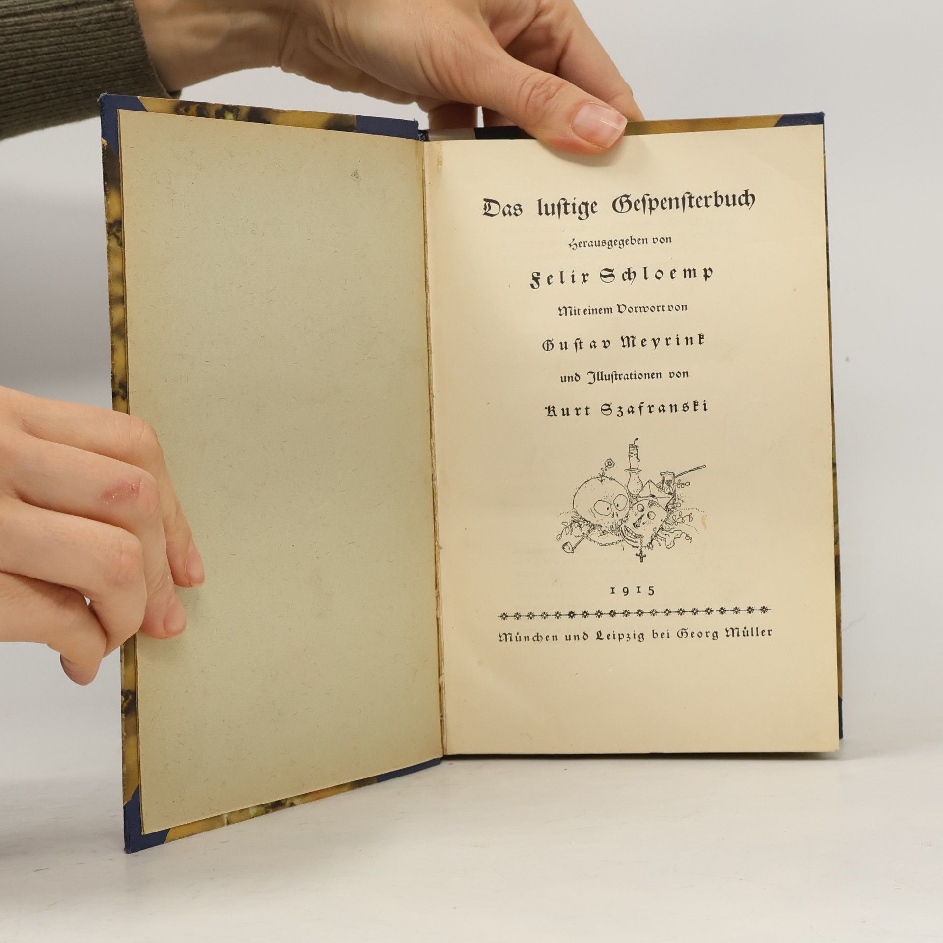 Kurt Szafranski Das lustige Gespensterbuch