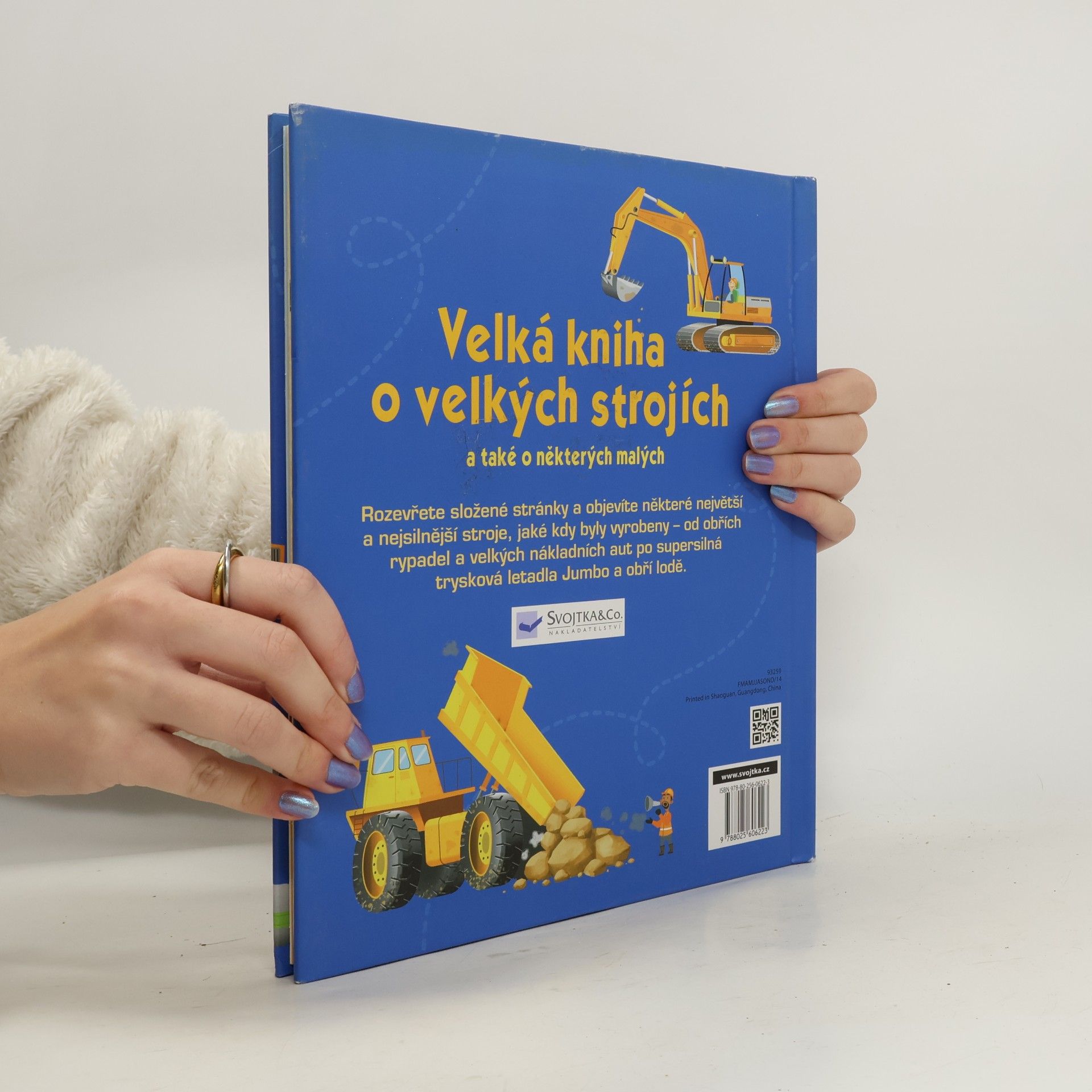 Minna Lacey Velká kniha o velkých strojích a také o některých malých
