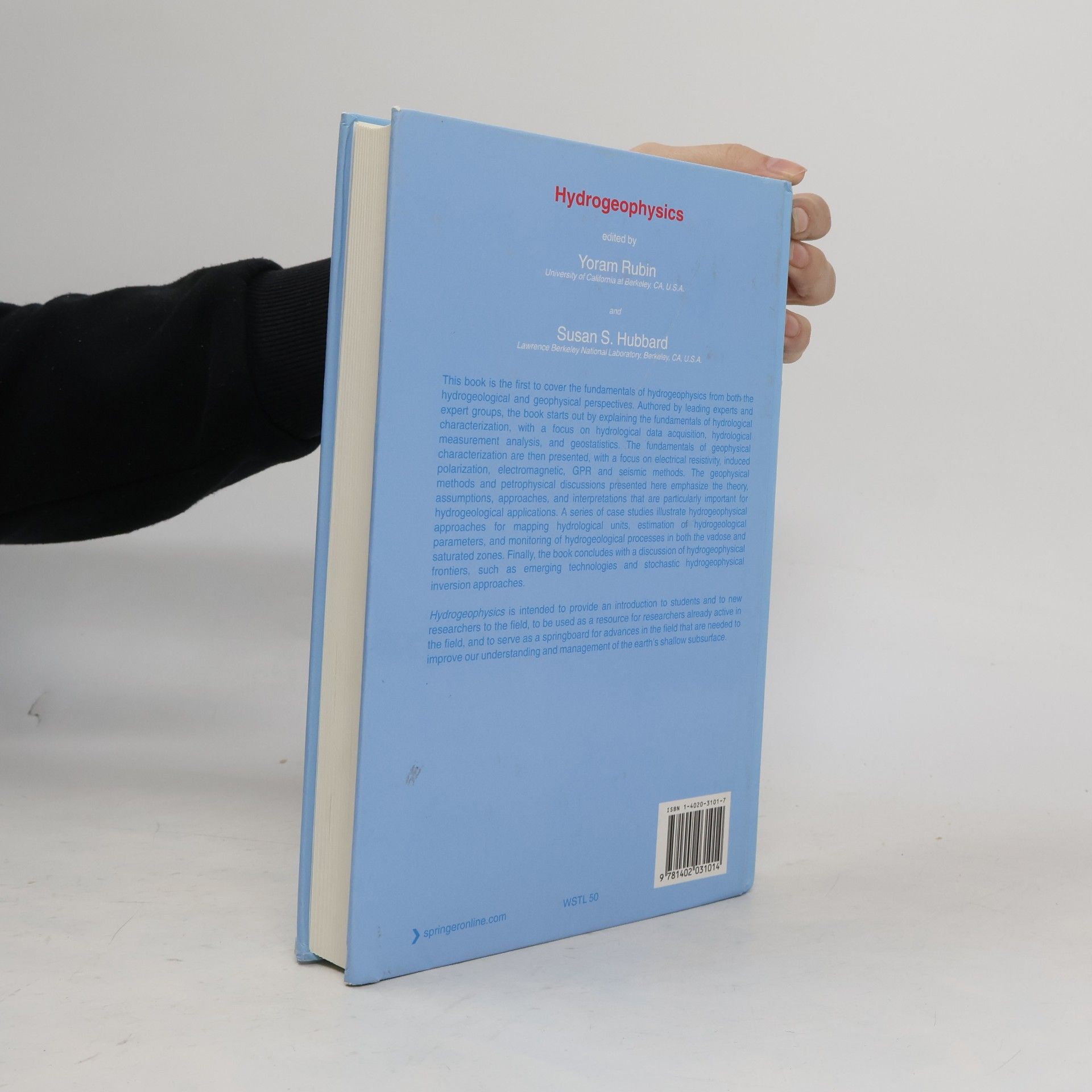 Susan S. Hubbard Water Science and Technology Library: Hydrogeophysics