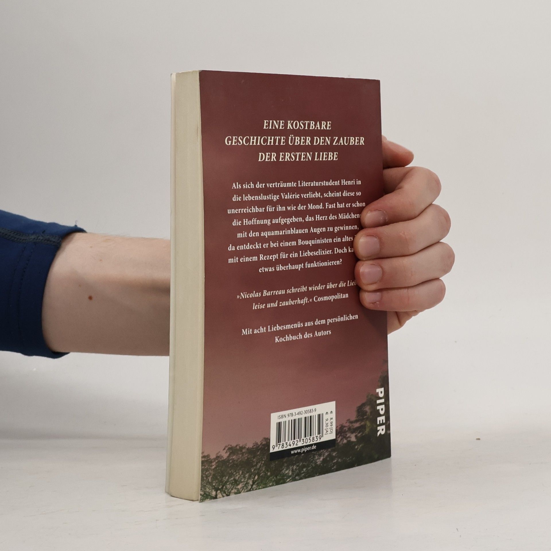 Nicolas Barreau Menu d'amour