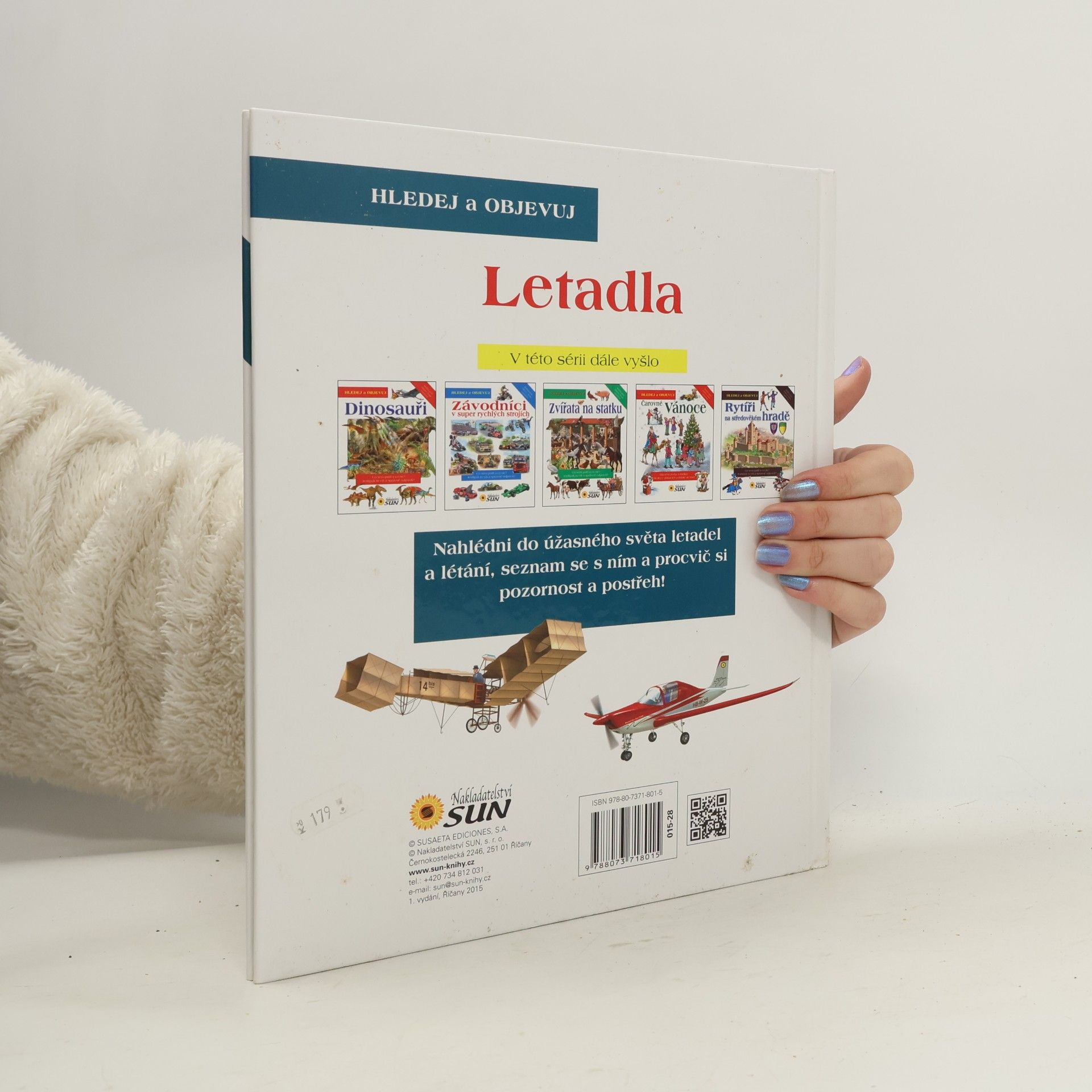 Hana Jovanovičová Letadla. Hledej a objevuj