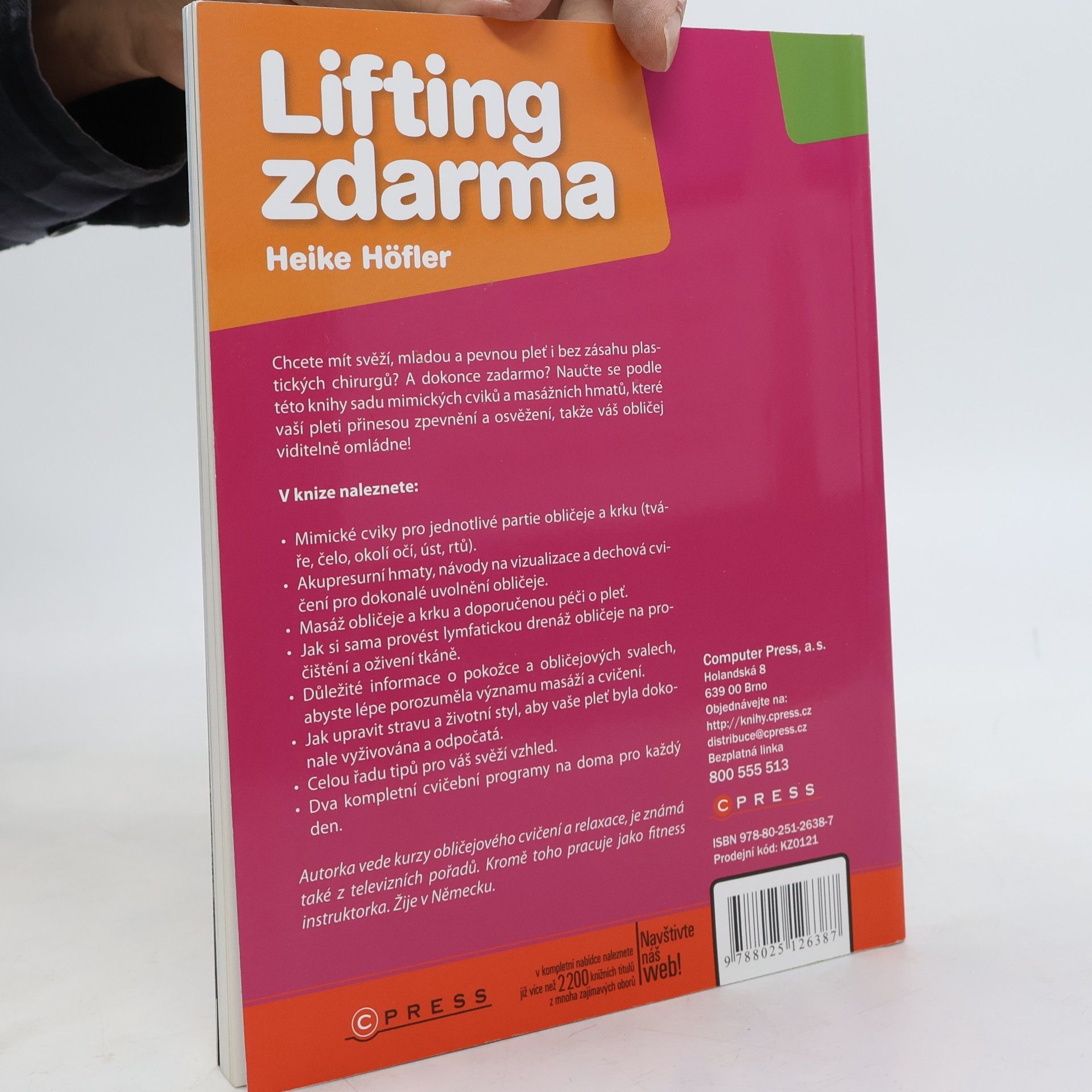 Heike Höfler Lifting zdarma-Fitness pro váš obličej