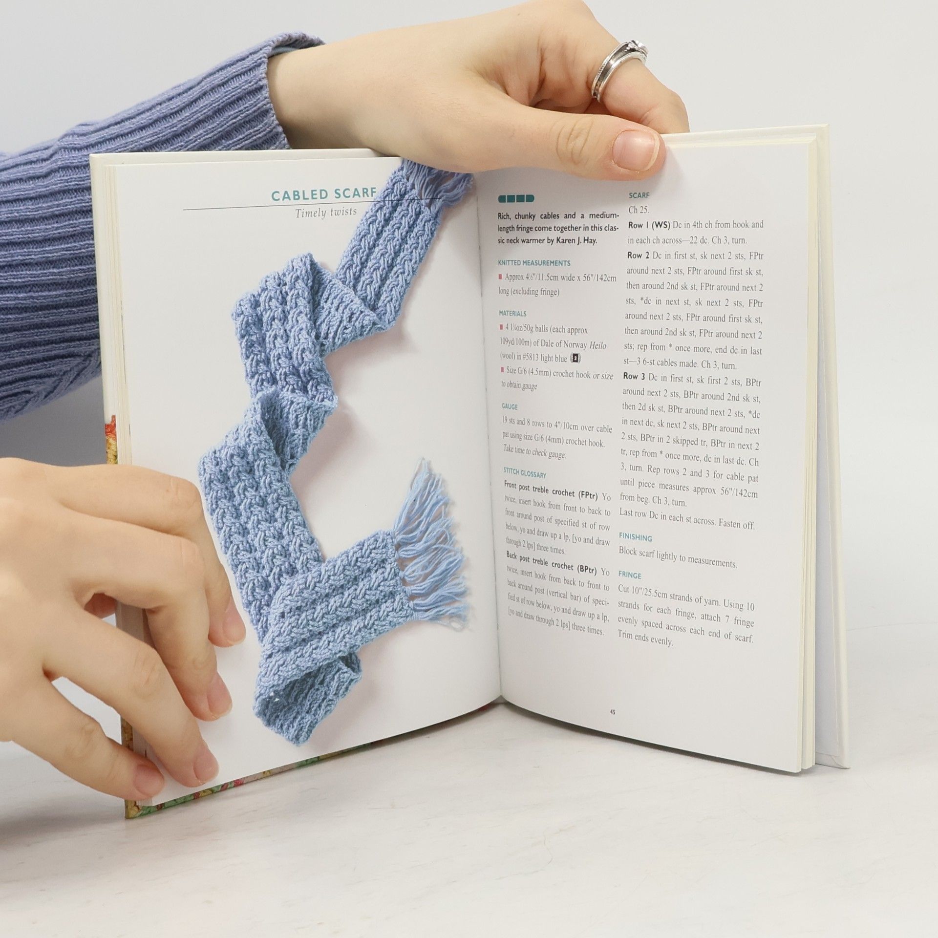 Trisha Malcolm Vogue Knitting On The Go: Crocheted Scarves Two