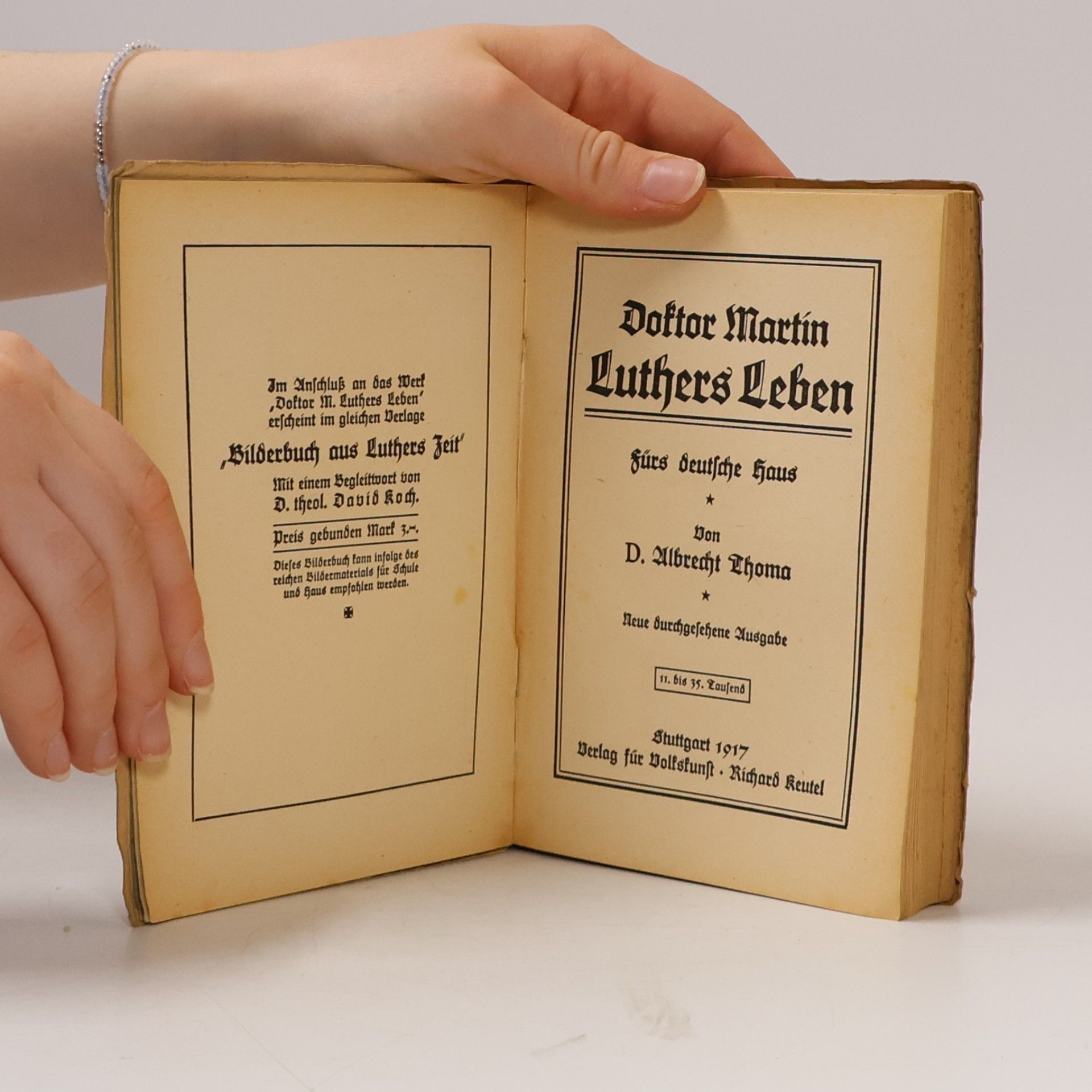 Albrecht Thoma Doktor Martin Luthers Leben