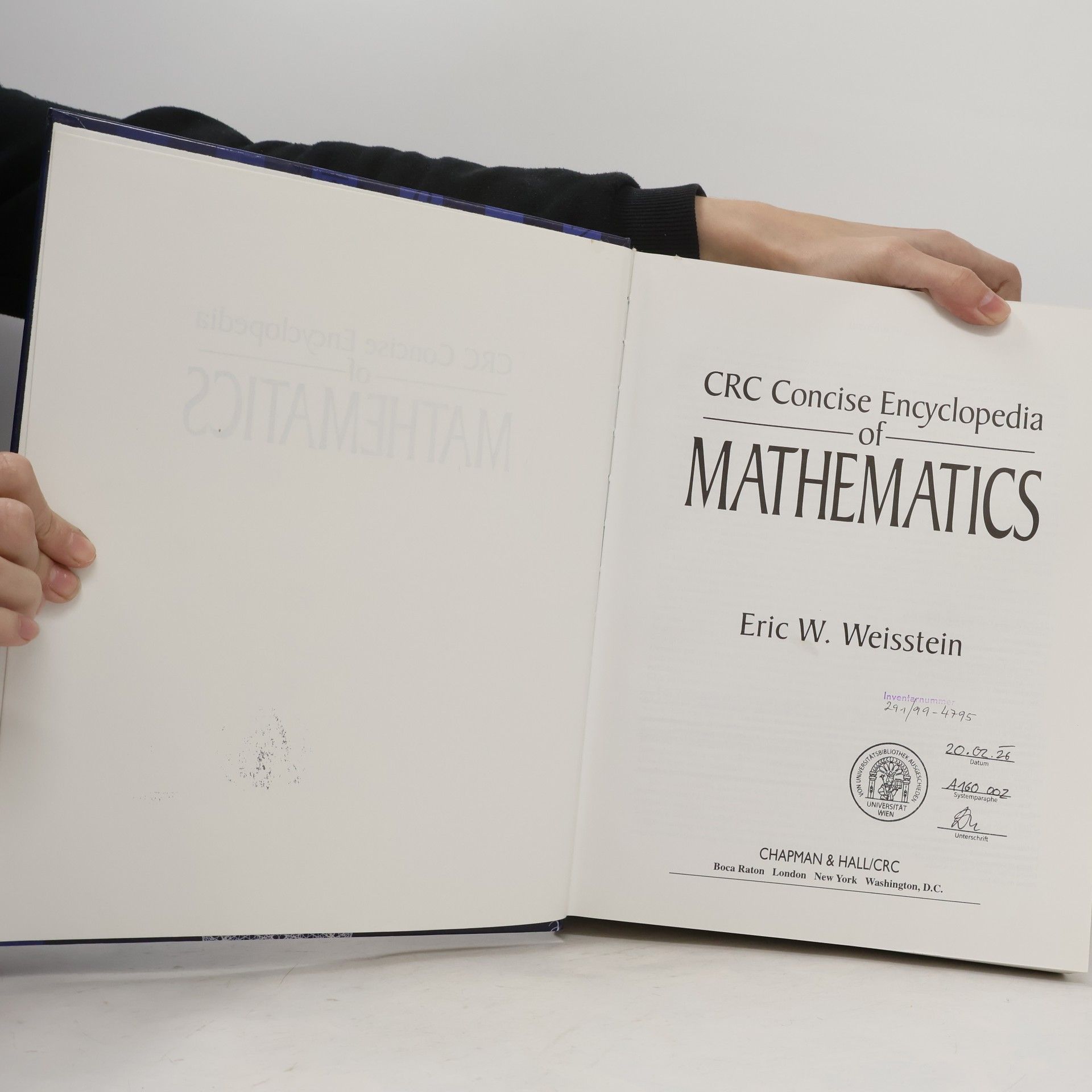 Eric W. Weisstein CRC Concise Encyclopedia of Mathematics