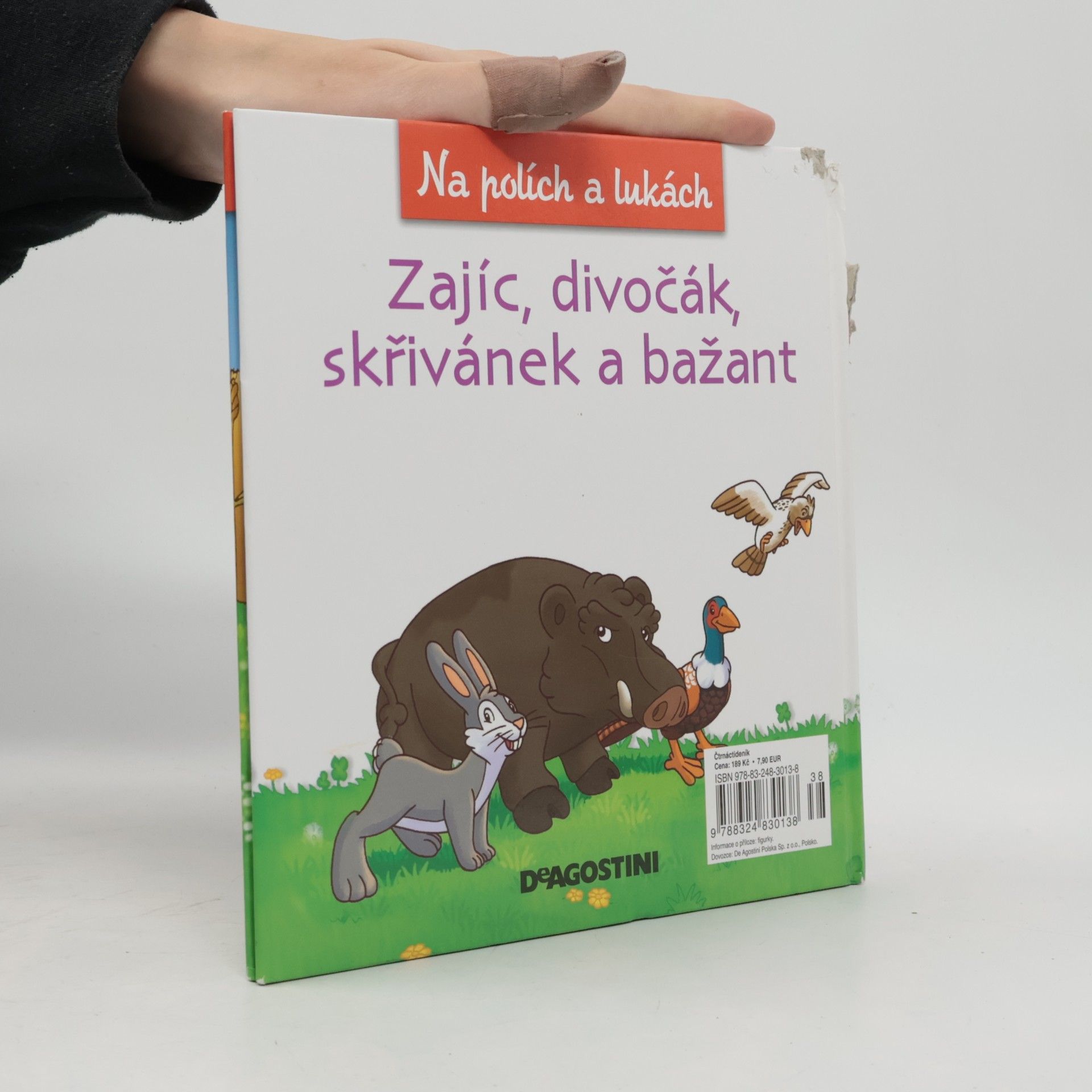Kolektiv autorů Na polích a lukách 16. Zajíc, divočák, skřivánek a bažant