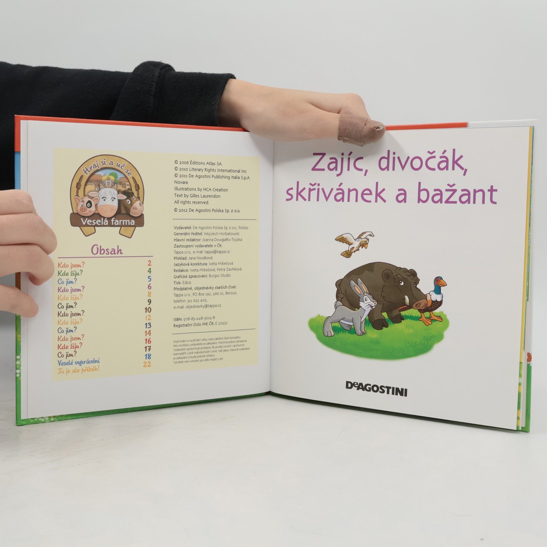 Kolektiv autorů Na polích a lukách 16. Zajíc, divočák, skřivánek a bažant