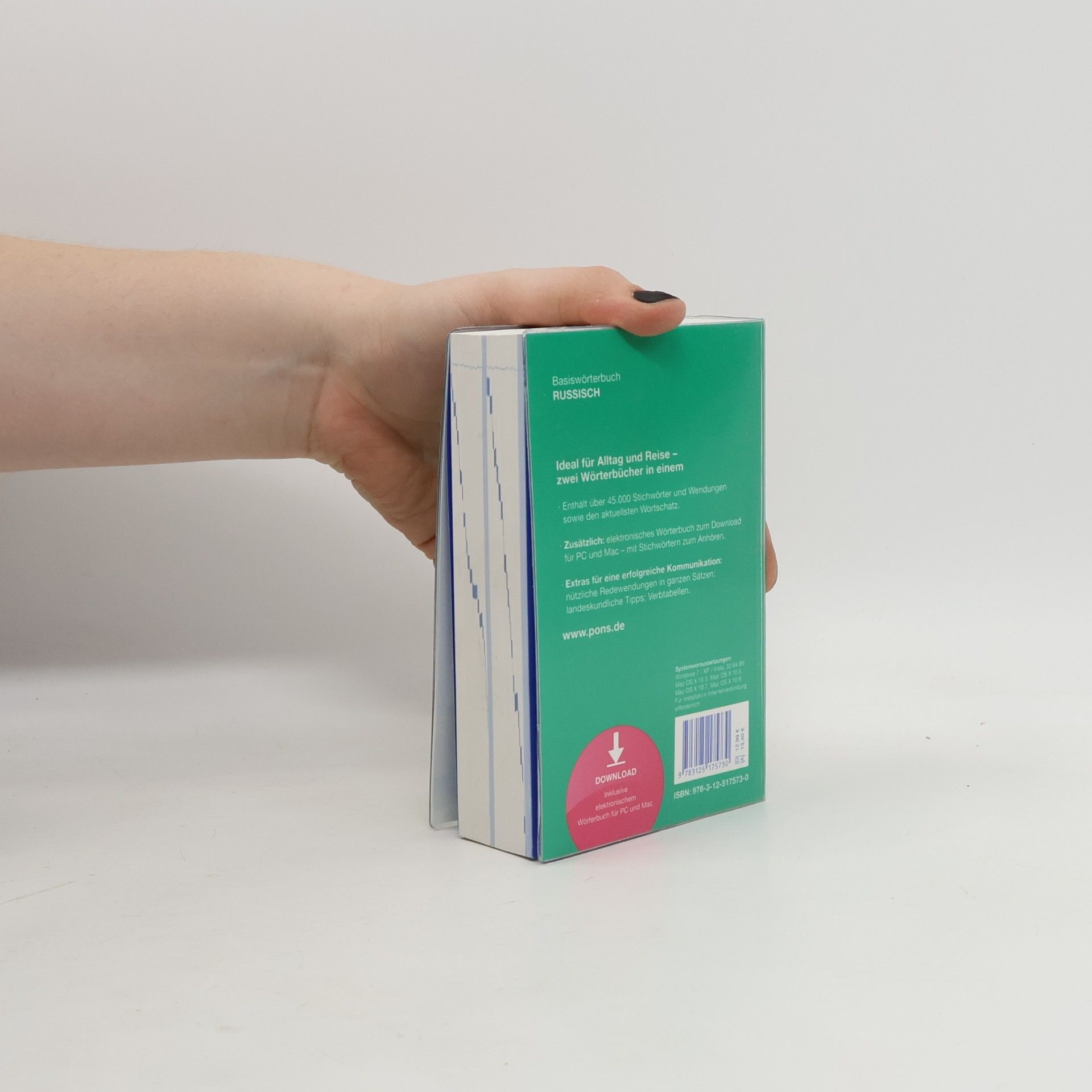 Alexandra Berlina PONS Basiswörterbuch Russisch-Deutsch, Deutsch-Russisch