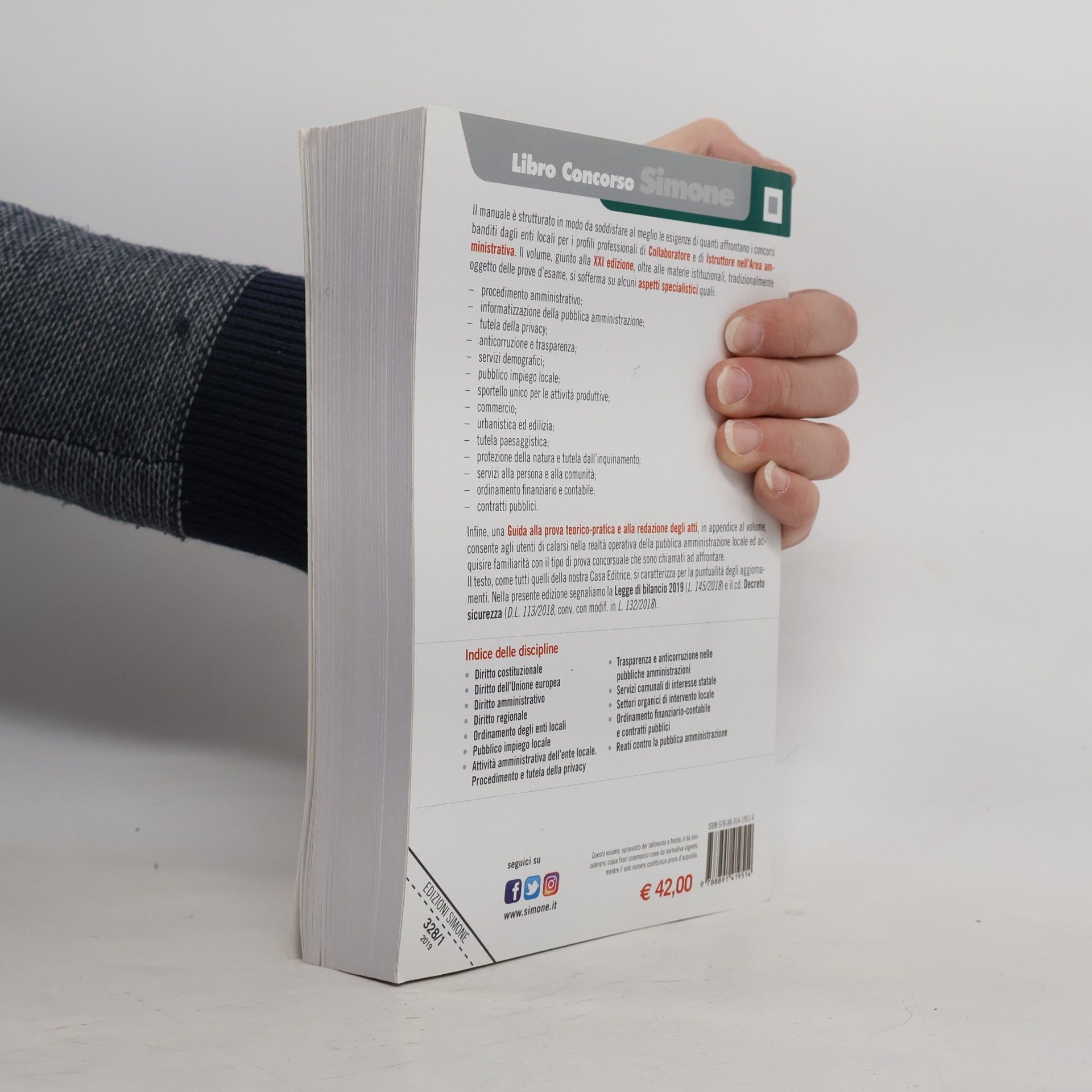 Collaboratore professionale e istruttore. Area amministrativa. Enti locali. Categorie B e C. Manuale completo per la prova scritta e orale - XXI Edizione