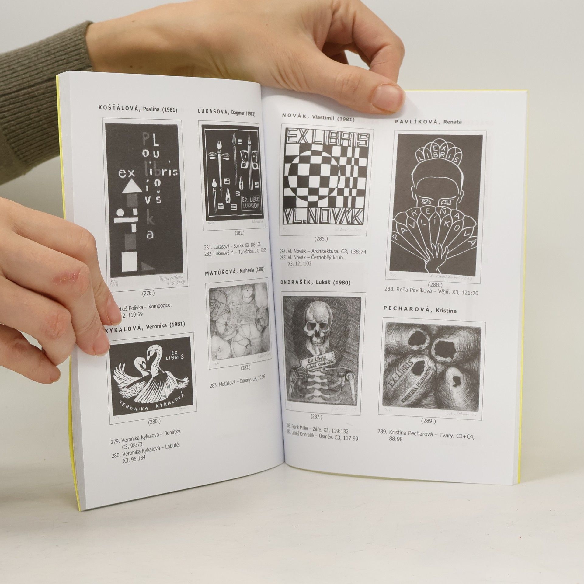 Various authors Žeň českého a slovenského. Exlibris za rok 2003