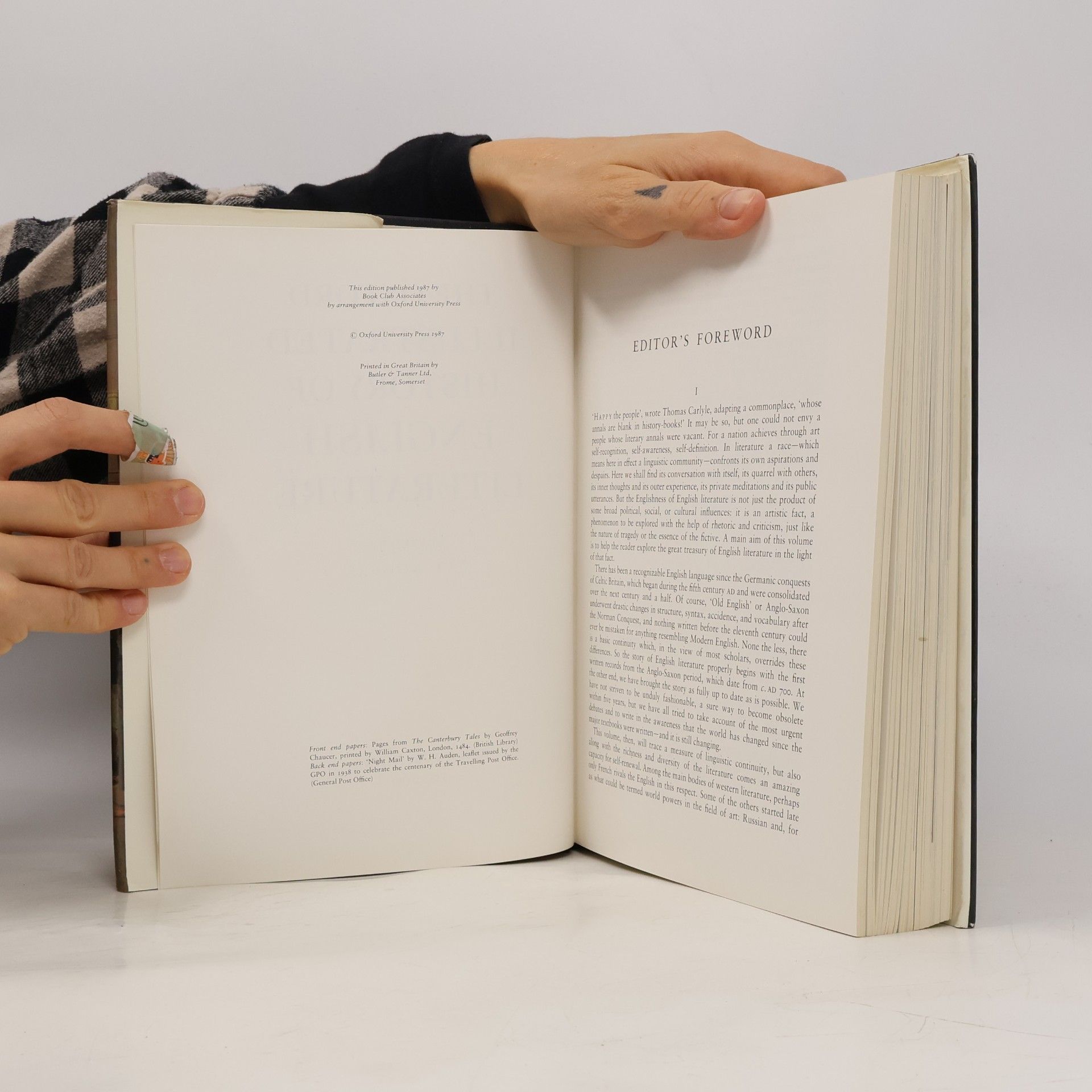 Autorenkollektiv The Oxford Illustrated History of English Literature