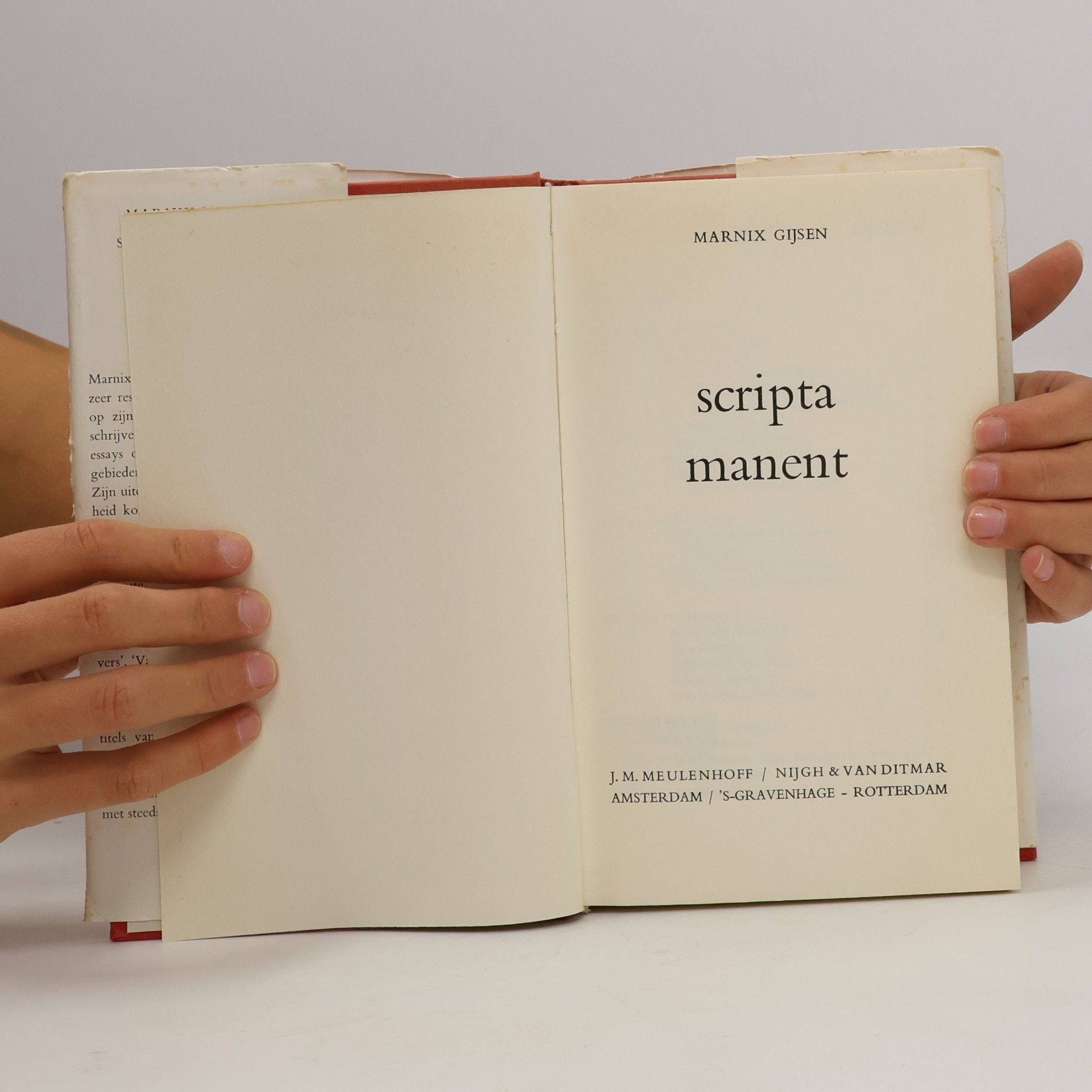 Marnix Gijsen Scripta manent