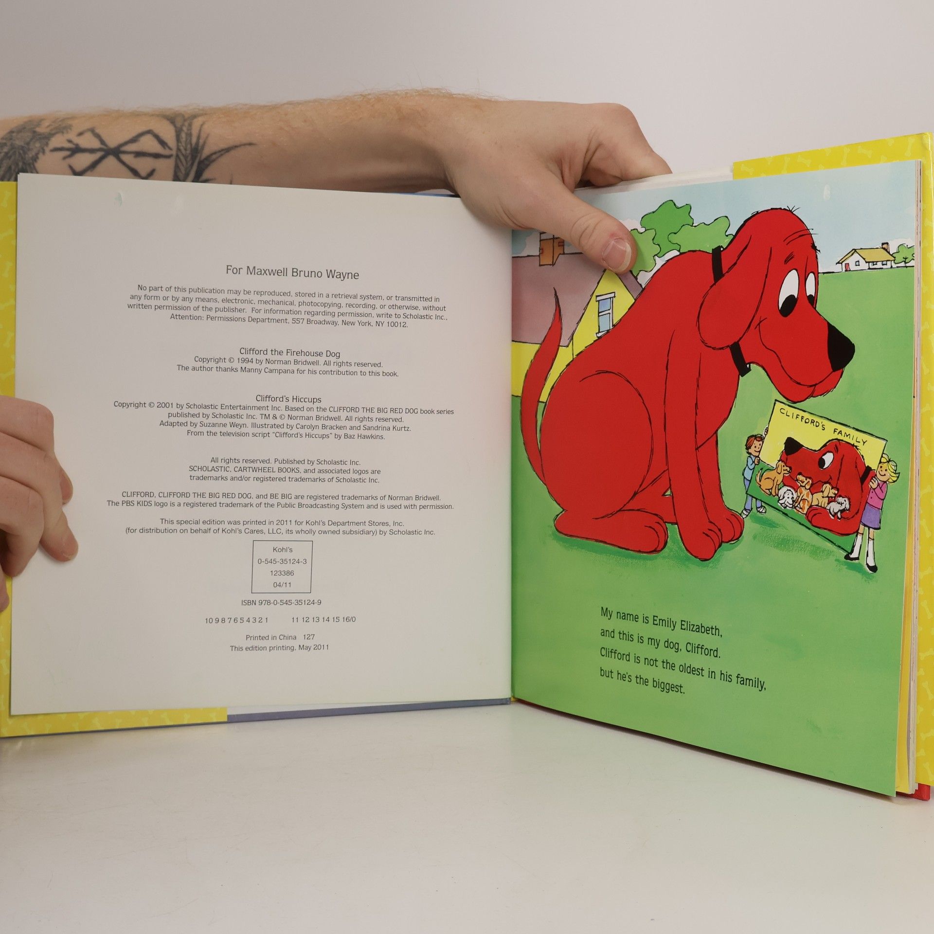 Norman Bridwell Clifford the Firehouse Dog and Another Clifford Story