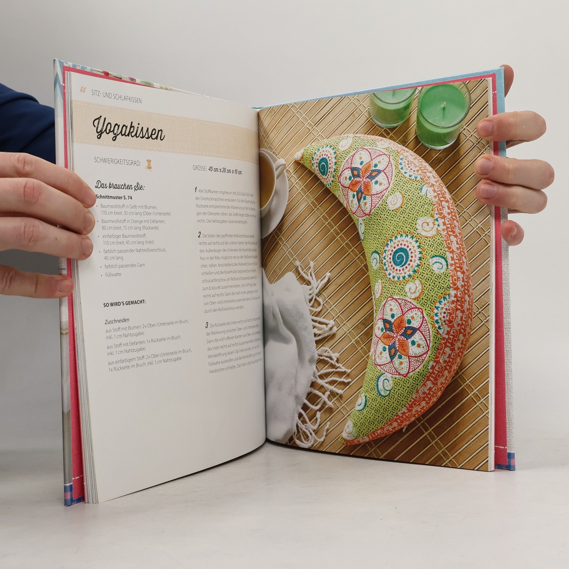 Yvonne Reidelbach Das große Kissen Nähbuch