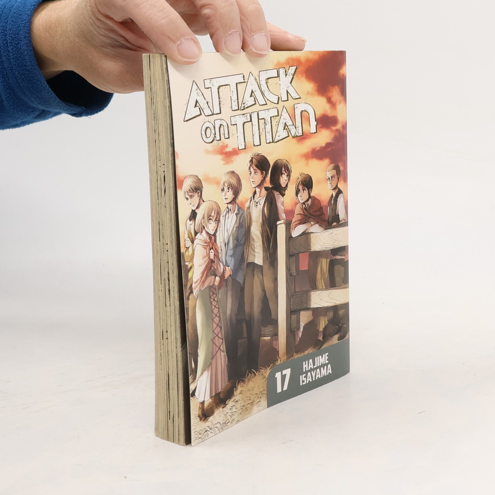 Hajime Isayama Attack on Titan 17