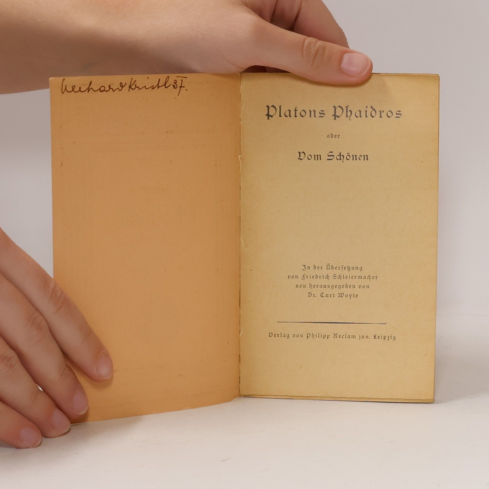 Platon Platons Phaidros