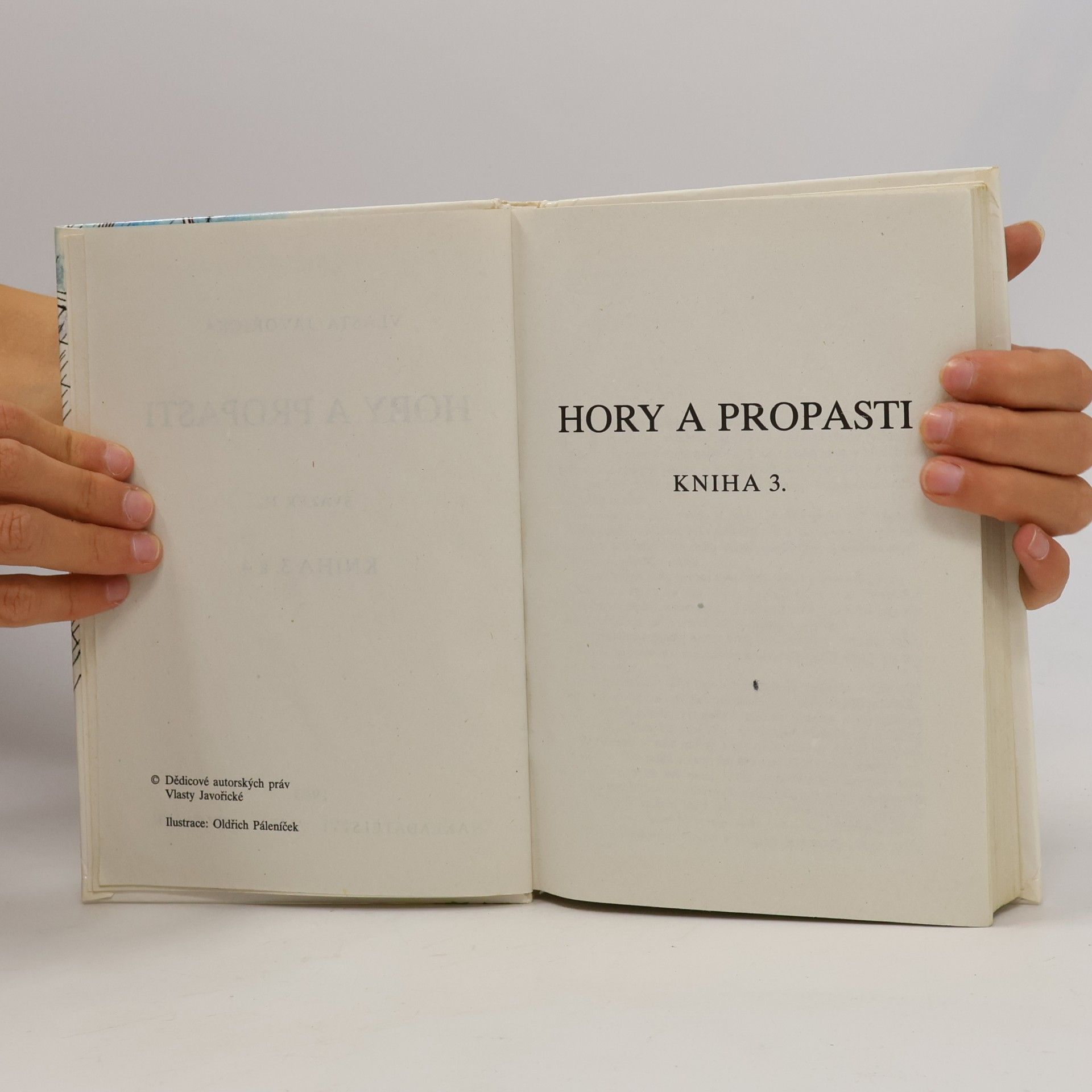 Vlasta Javořická Hory a propasti II. Kniha 3. a 4.