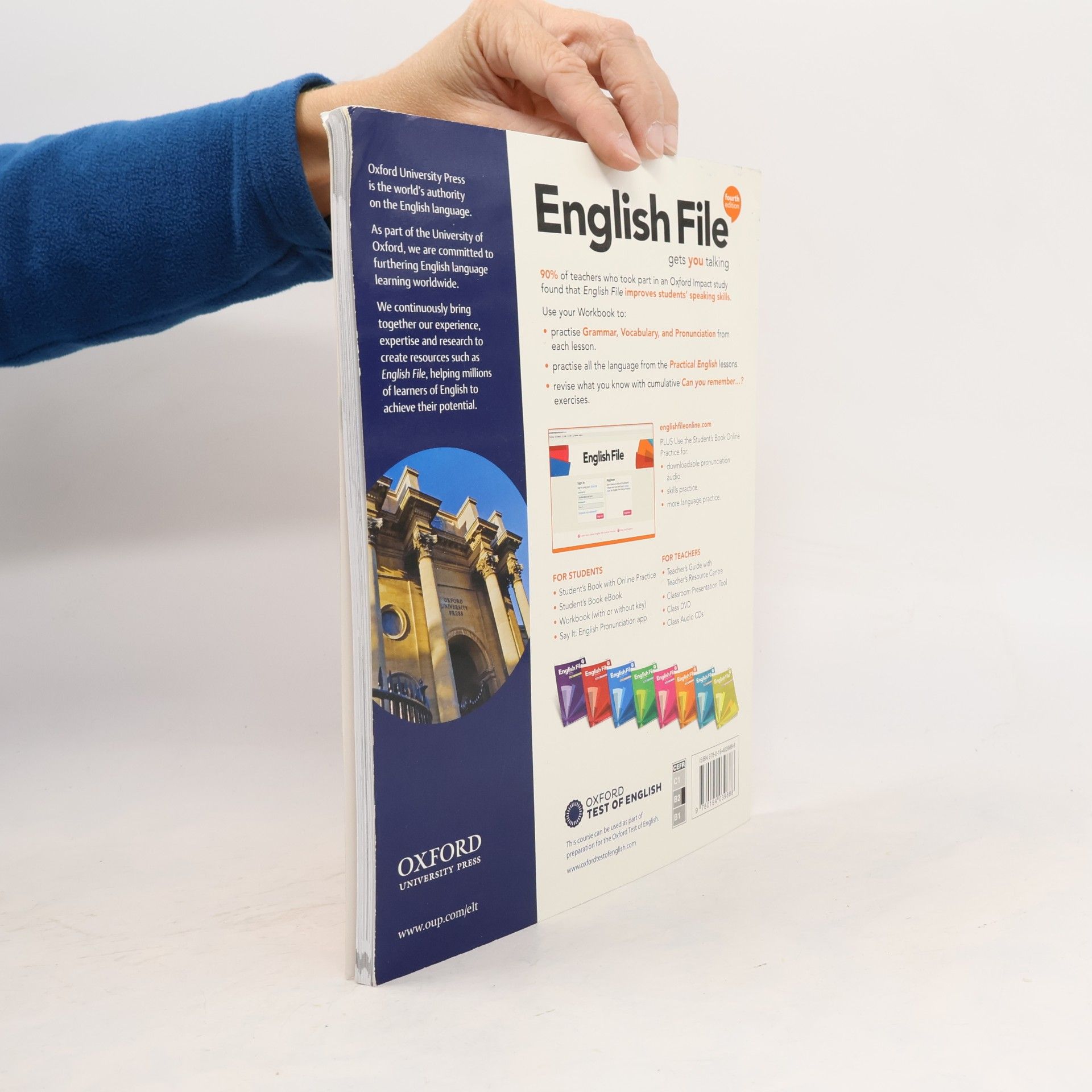 Kolektiv autorů English File. Upper-intermediate Workbook. With Key.