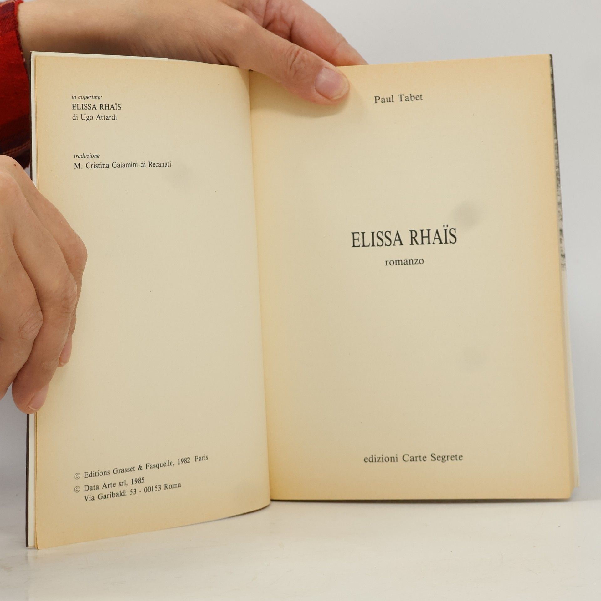 Paul Tabet Elissa Rhäis