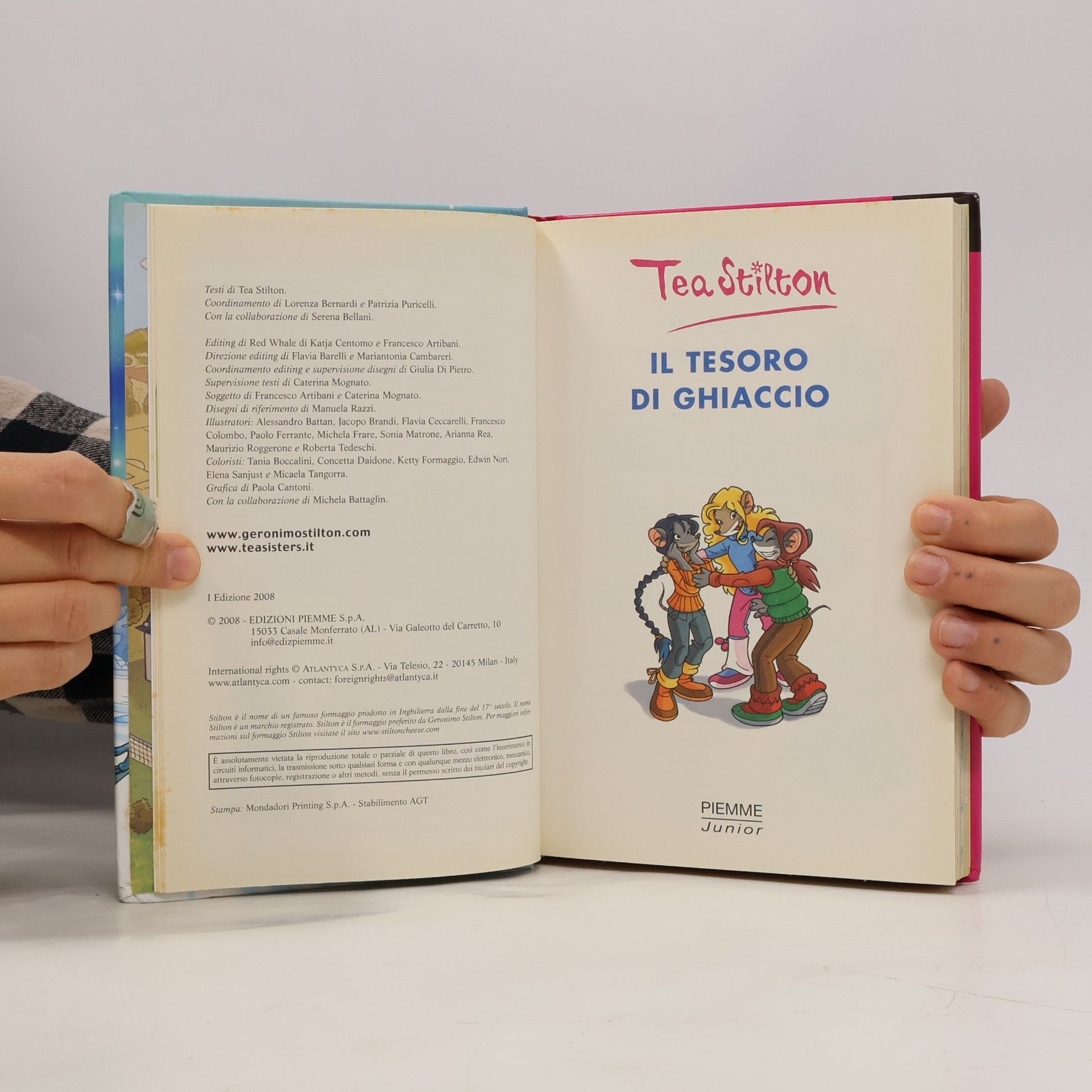 Thea Stilton Il Tesoro di Ghiaccio