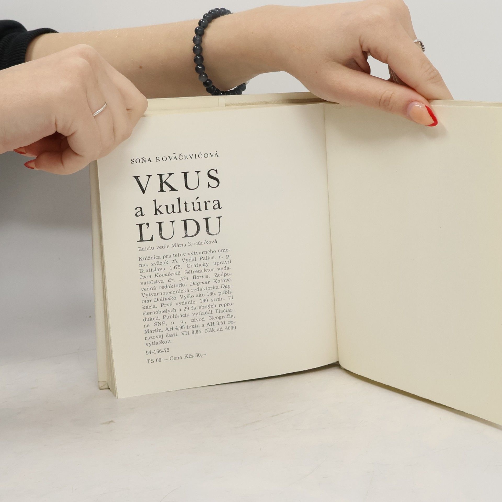 Soňa Kovačevičová Vkus a kultúra ľudu
