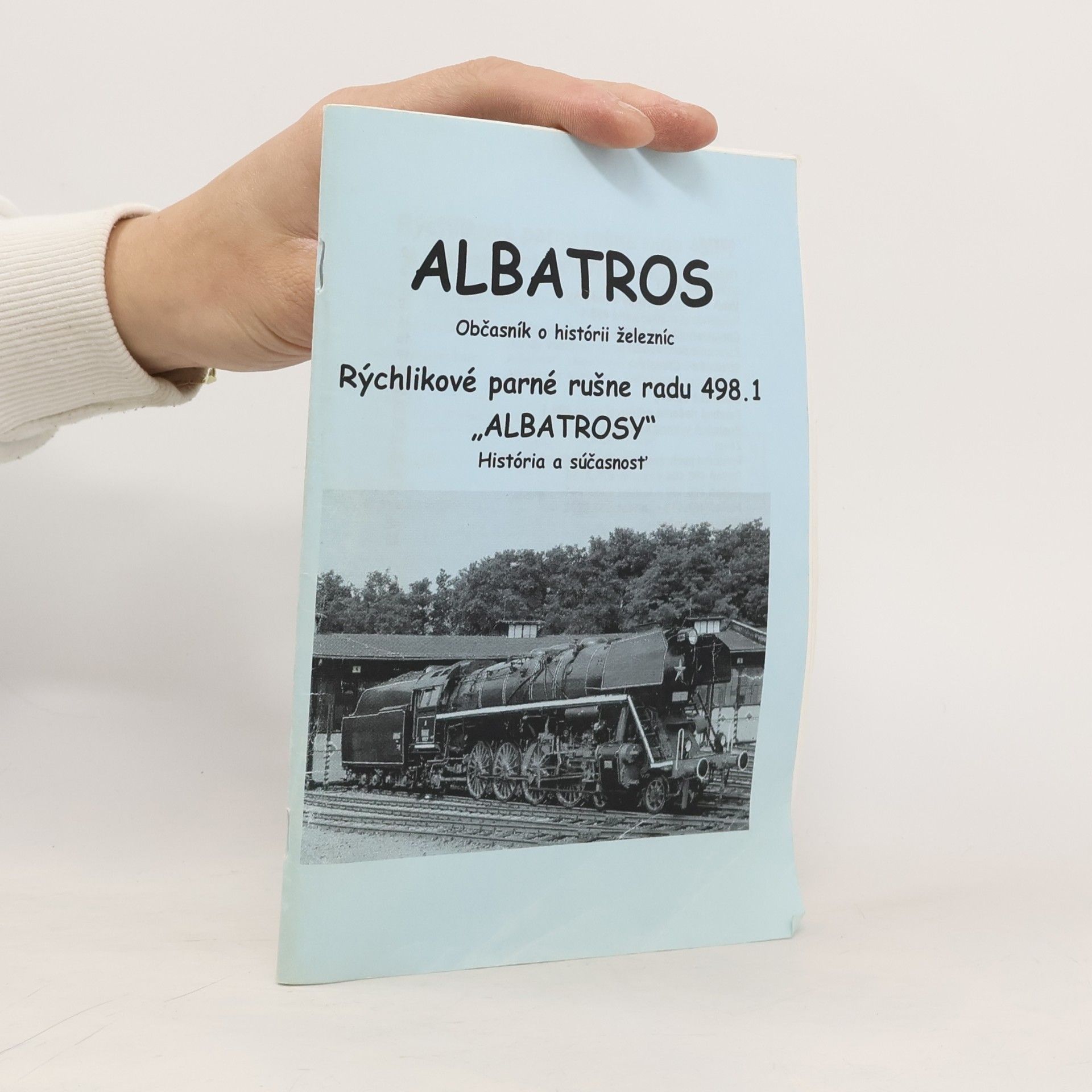 Richard Halfar Rýchlikové parné rušne radu 498.1 „ALBATROSY“