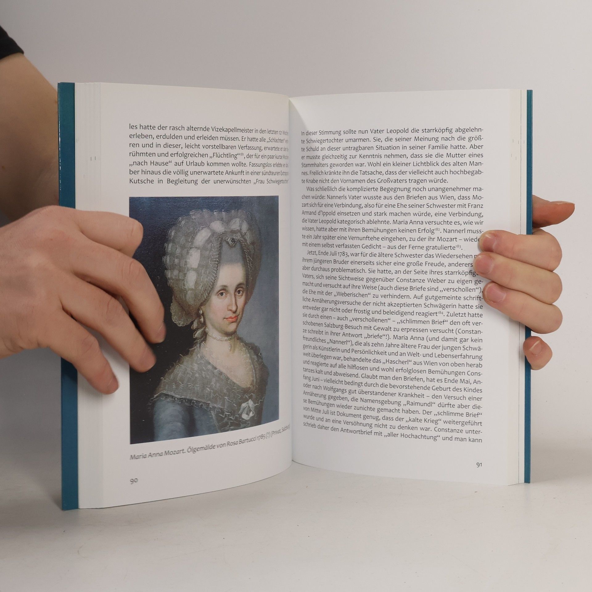 Günther Bauer Mozart und Constanze 1783 zu Besuch in Salzburg