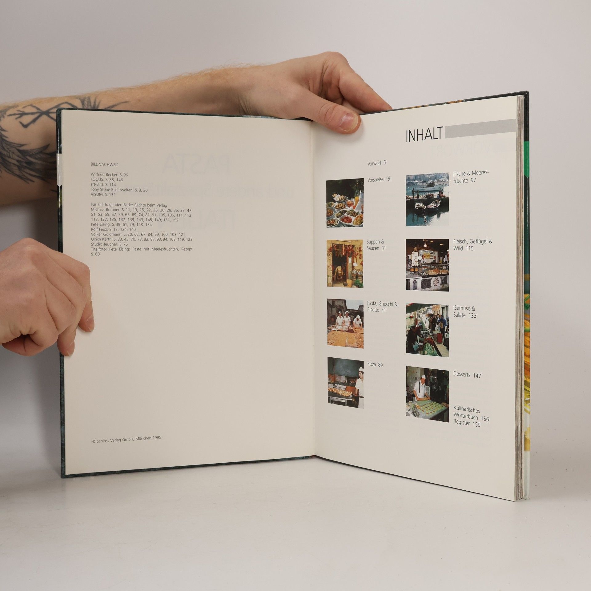 Autores varios Pasta und andere Spezialitäten aus Italien
