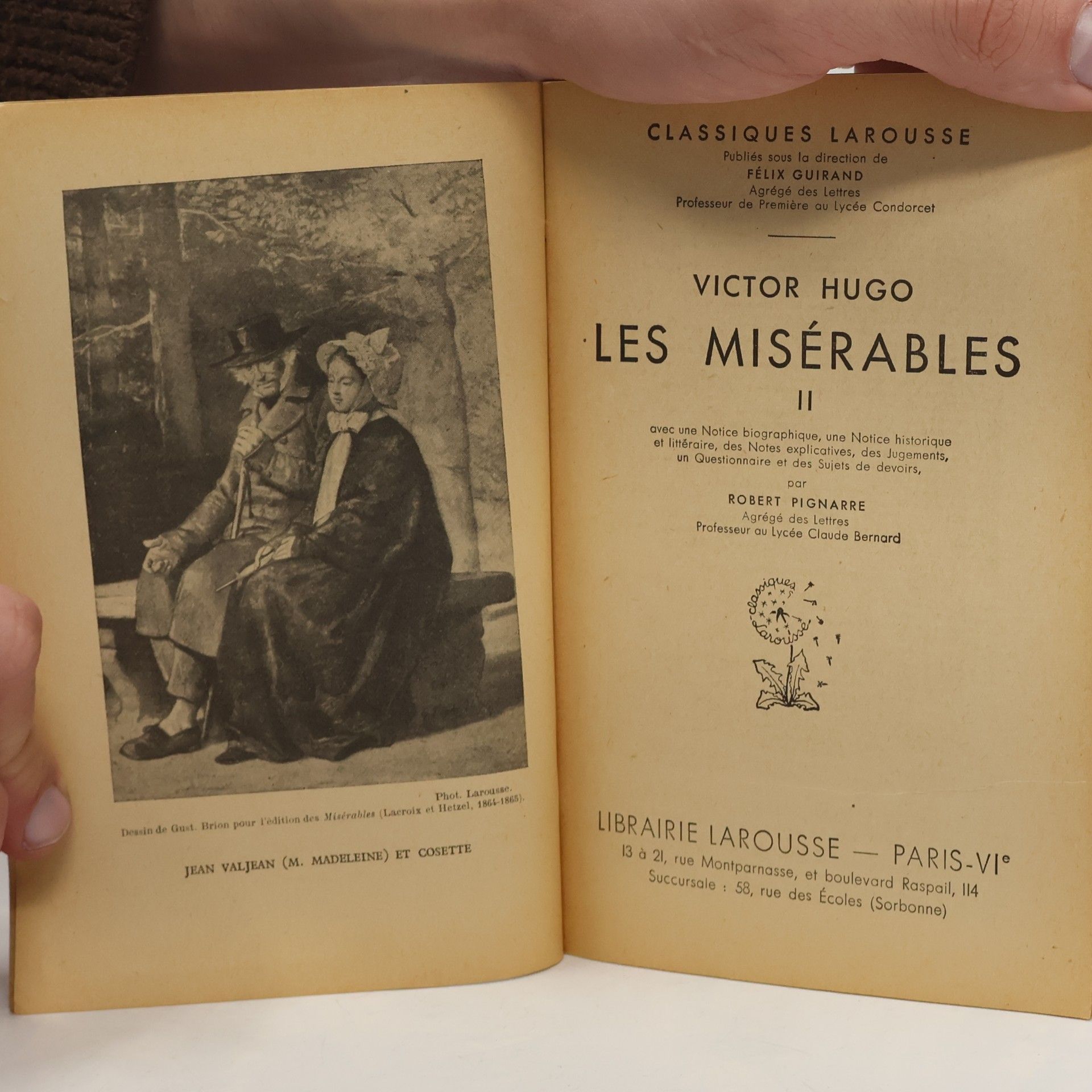 Victor Hugo Les misérables II.