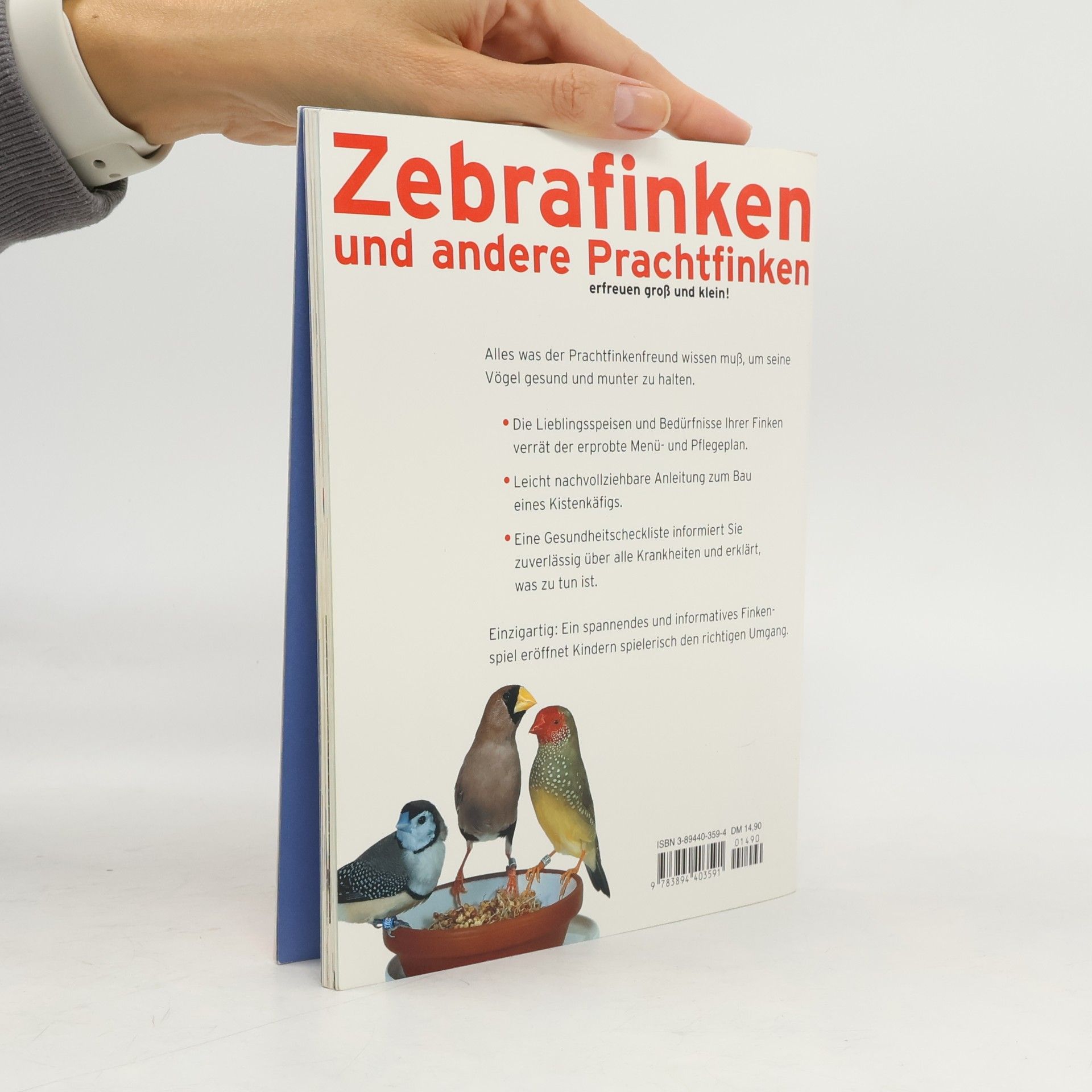 Hans W. Kothe Zebrafinken und andere Prachtfinken