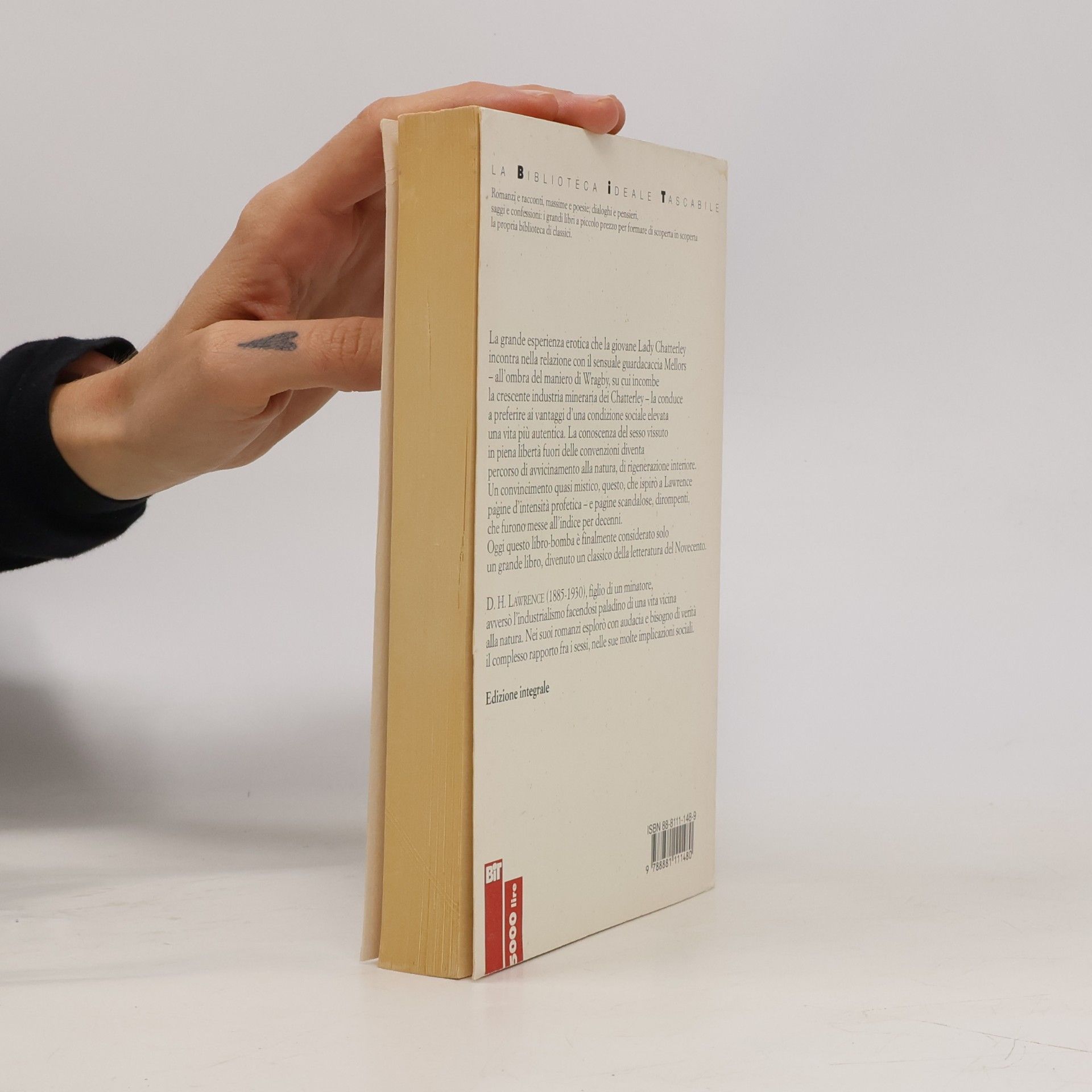 D. H. Lawrence La Biblioteca Ideale Tascabile - 70: L'amante di Lady Chatterley