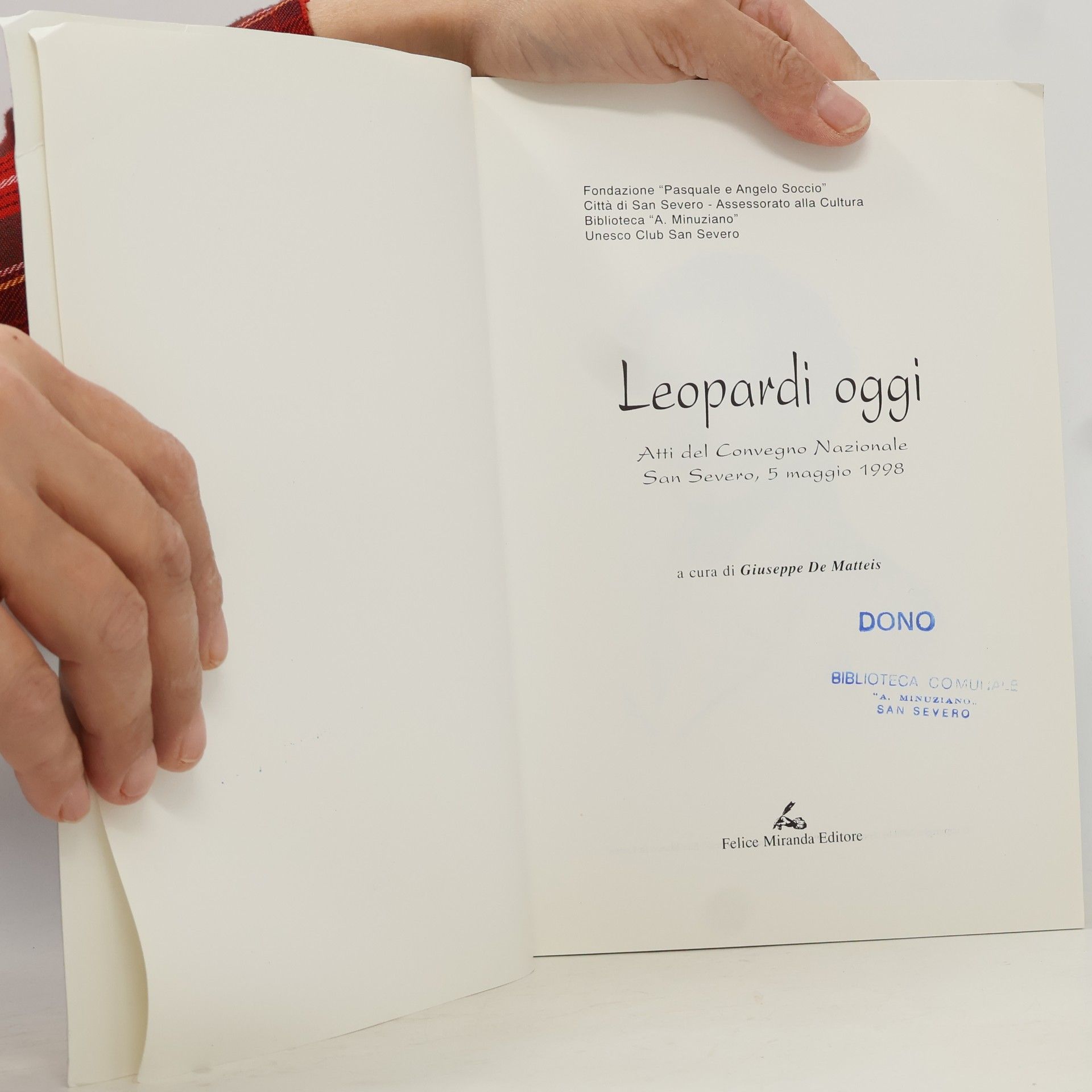 Various authors Leopardi oggi
