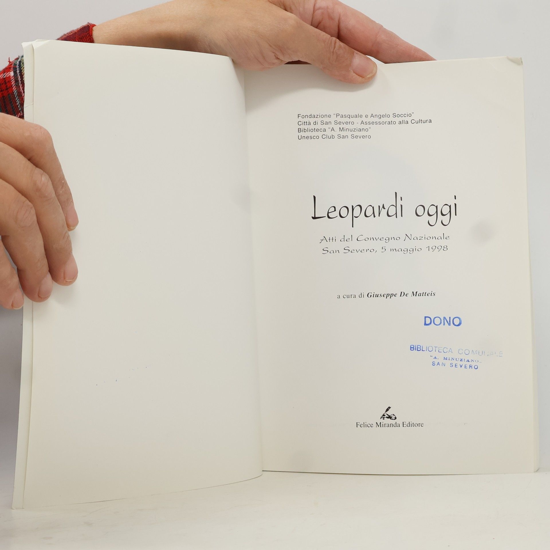 Various authors Leopardi oggi